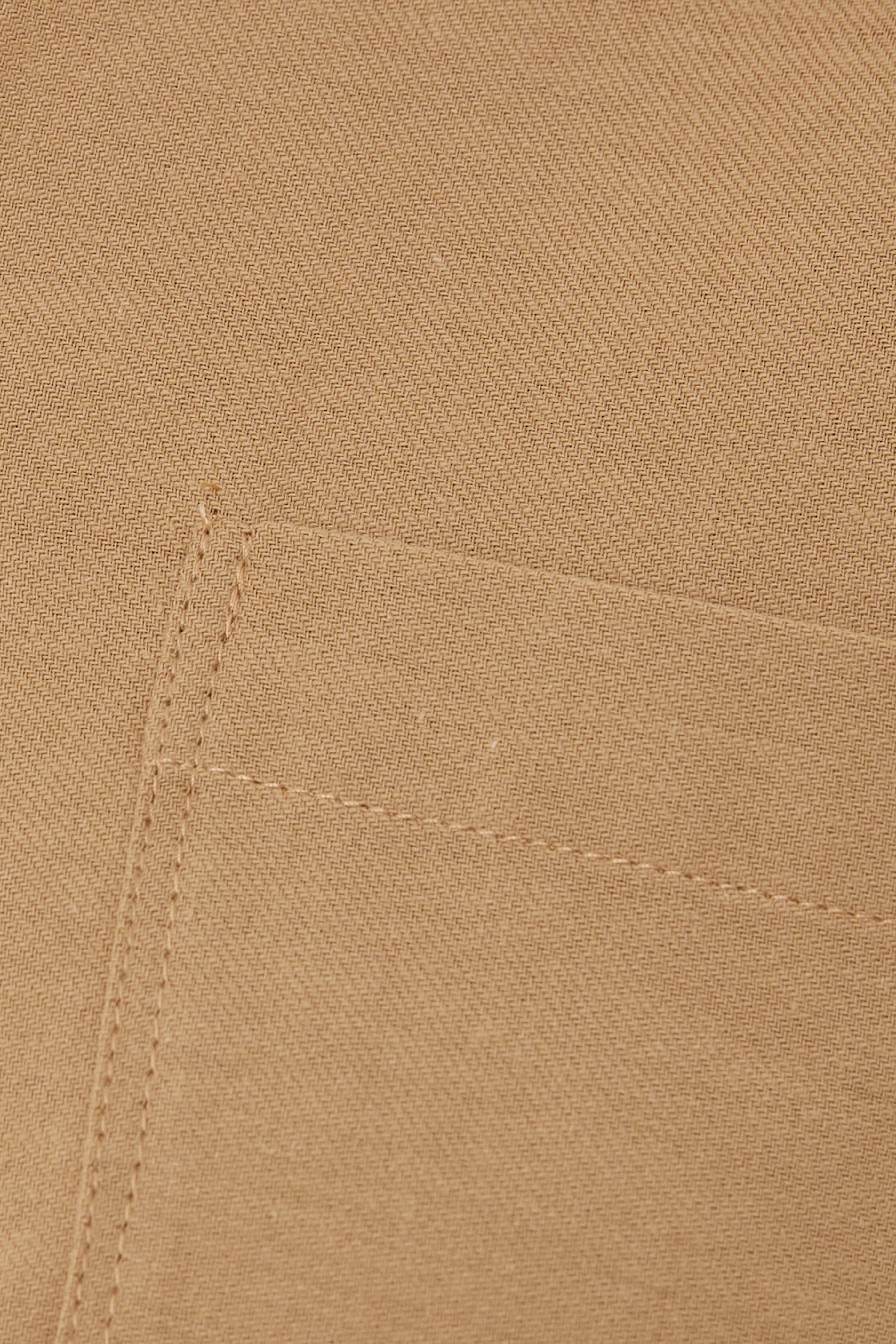 Cotton Relaxed Shirt in Sand
