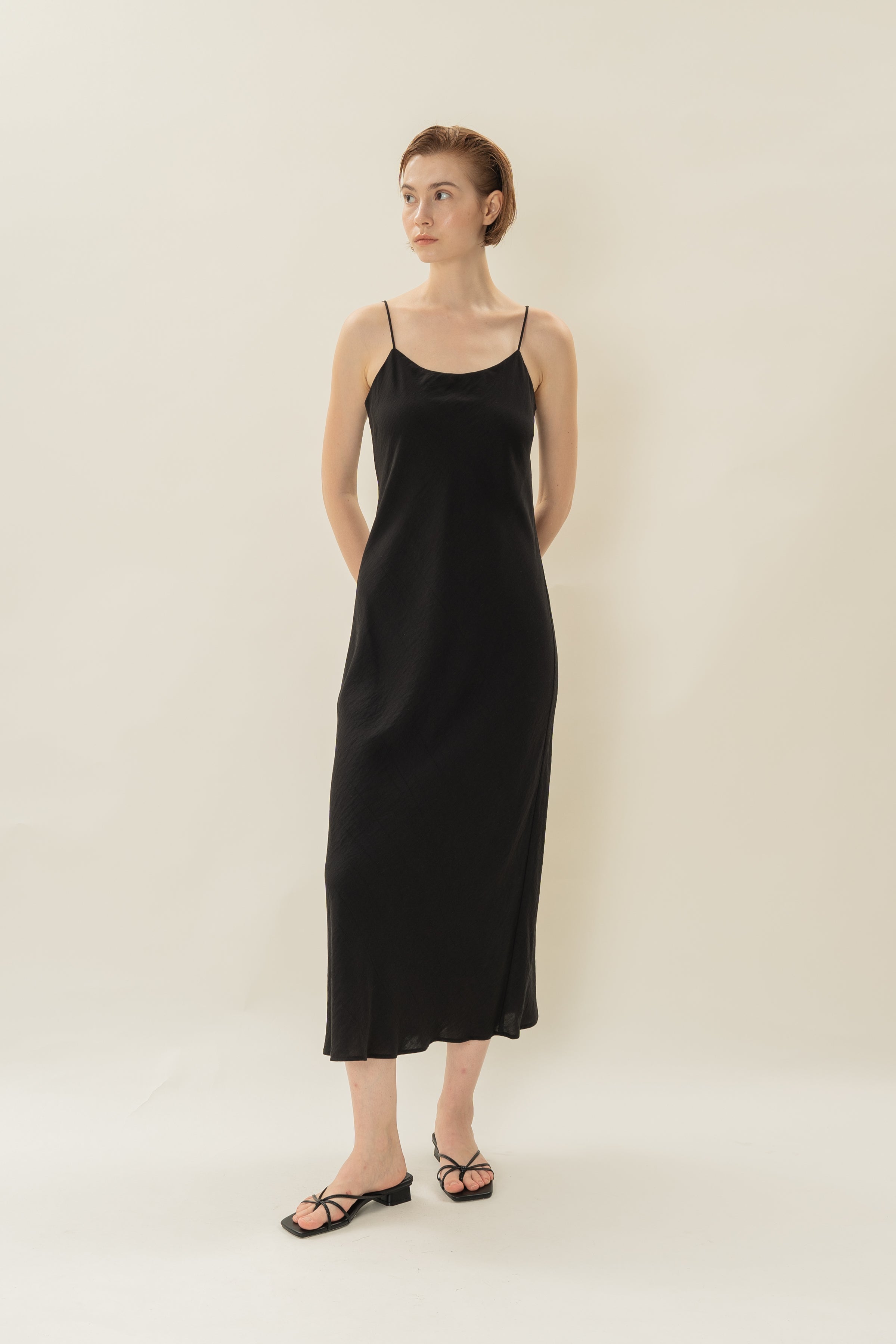 Classic Cami Dress in Black