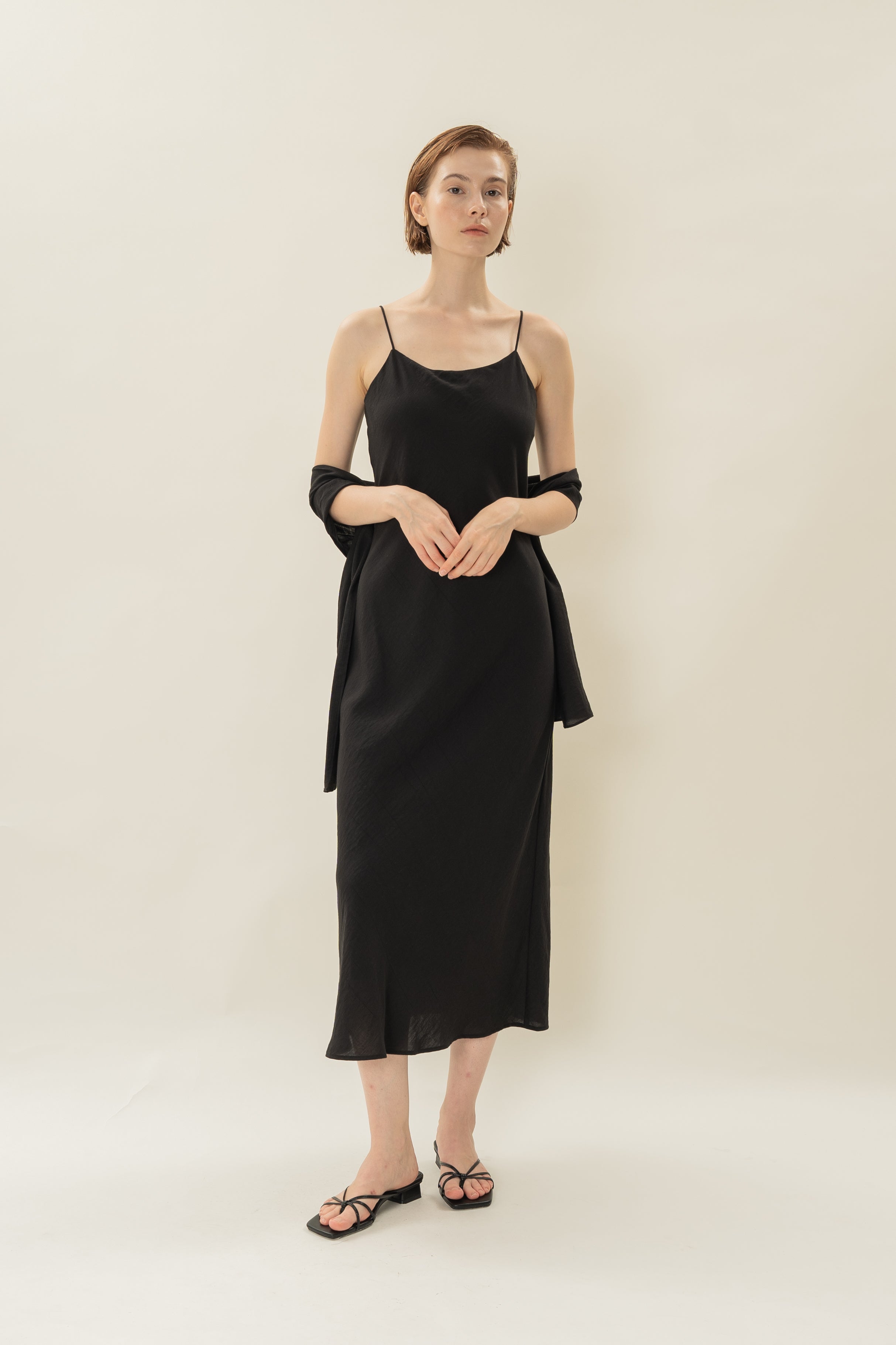 Classic Cami Dress in Black