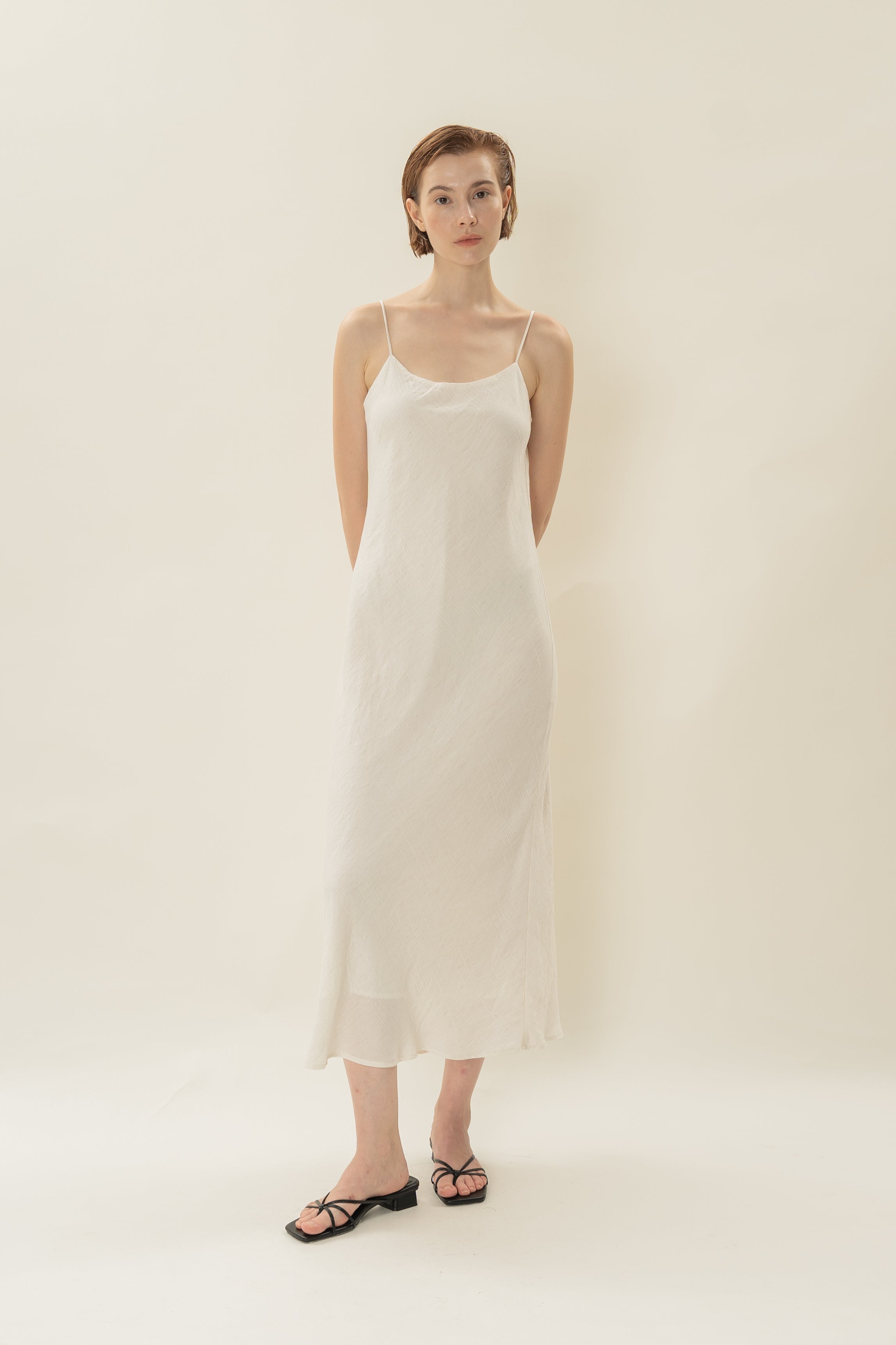 Classic Cami Dress in Ivory