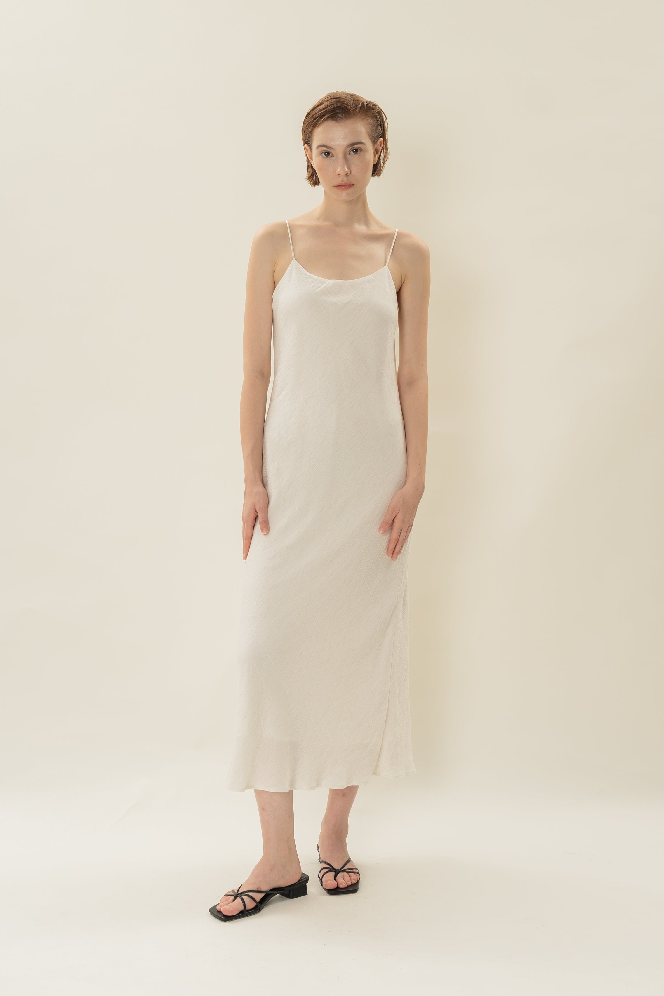 Classic Cami Dress in Ivory