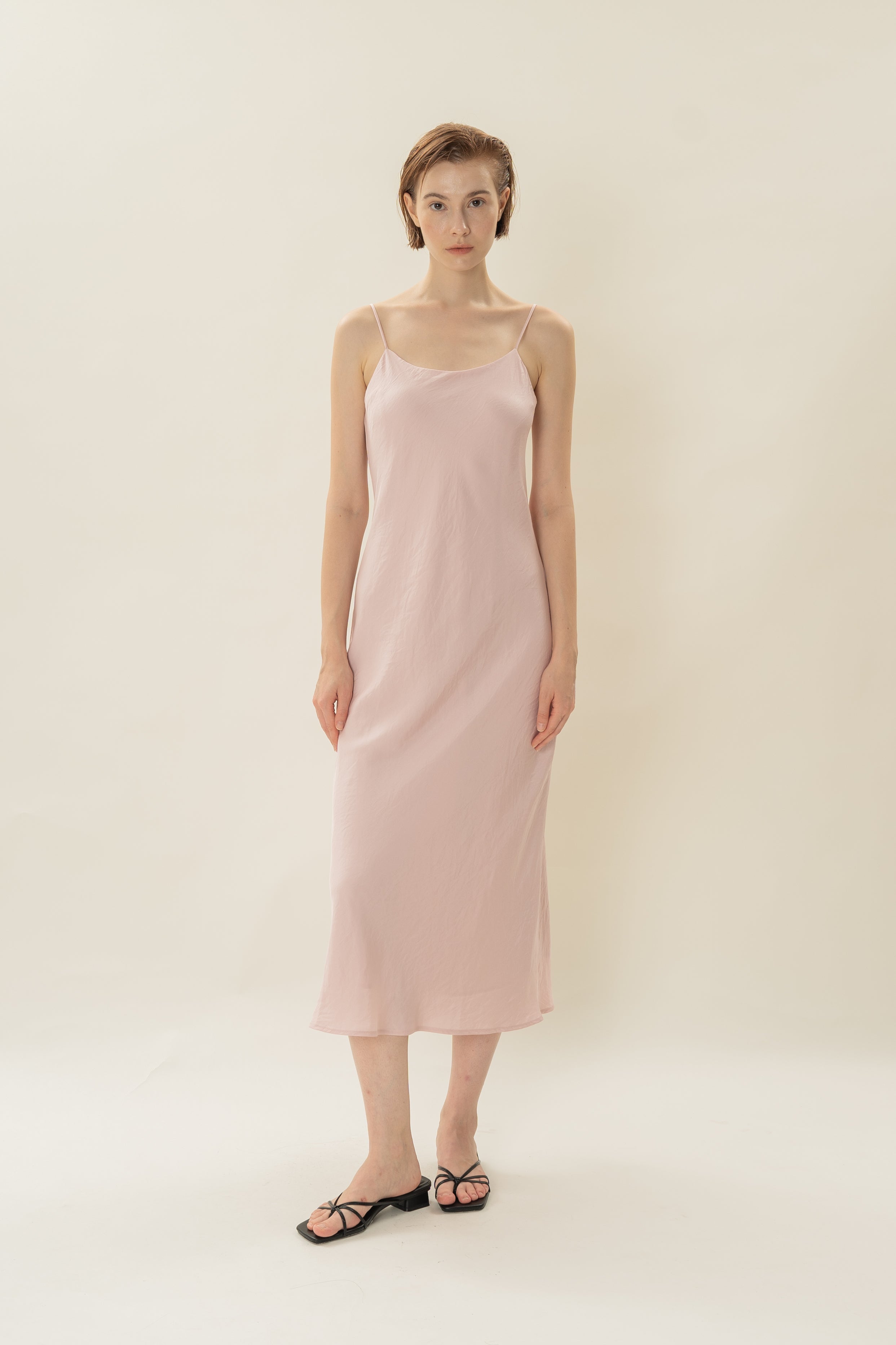 Classic Cami Dress in Petal Pink