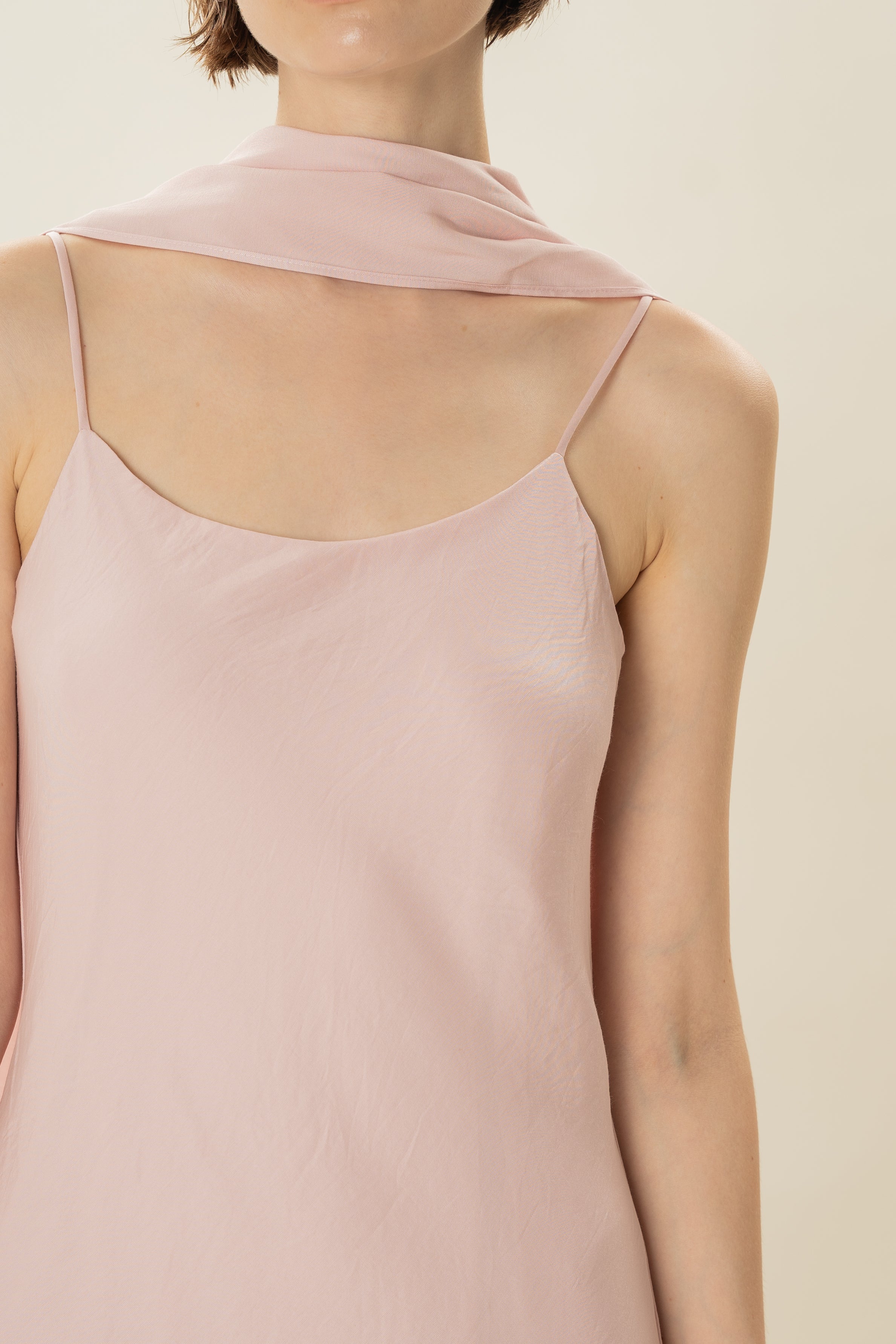 Classic Cami Dress in Petal Pink