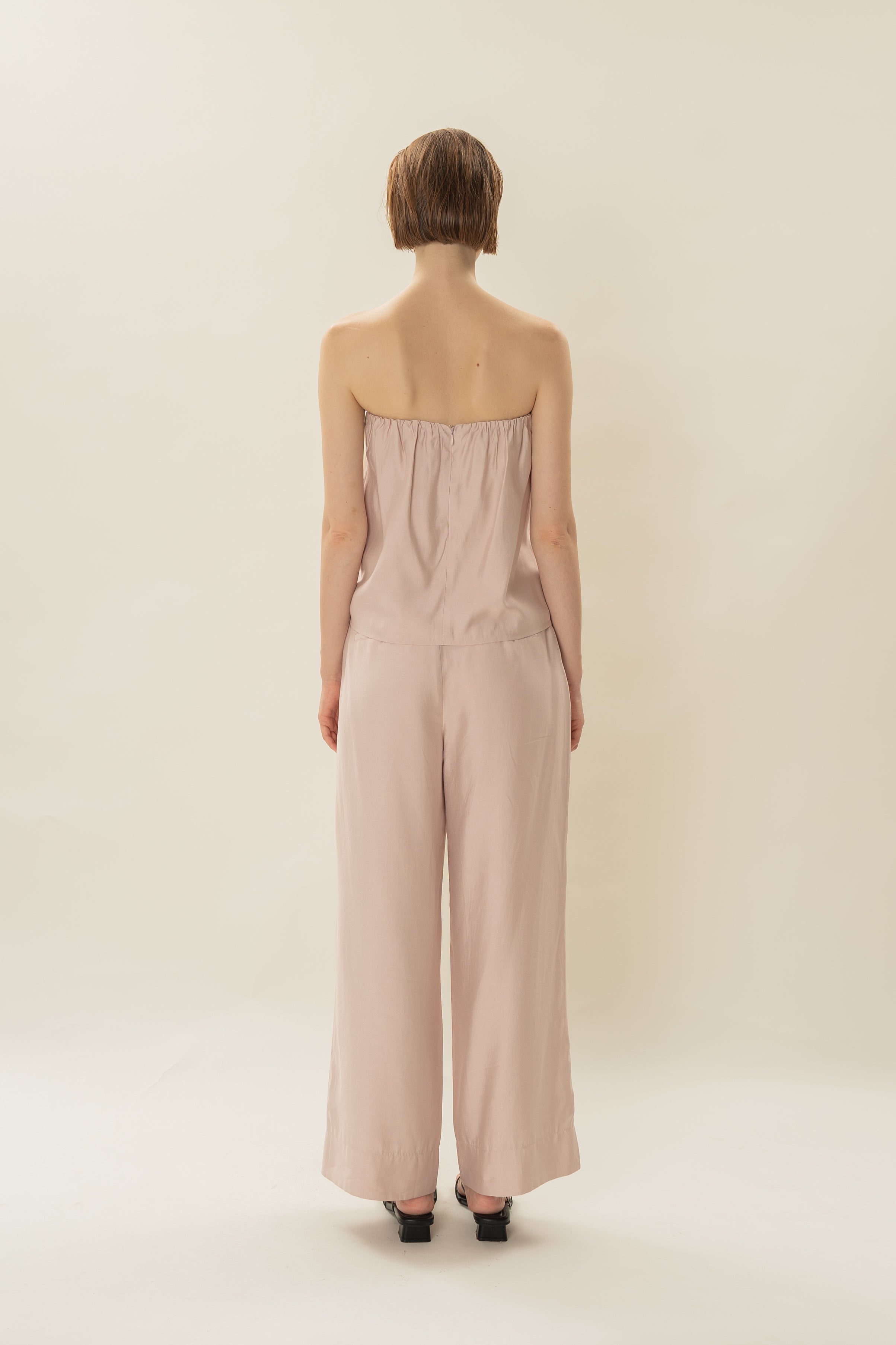 Bandeau Top in Petal Pink