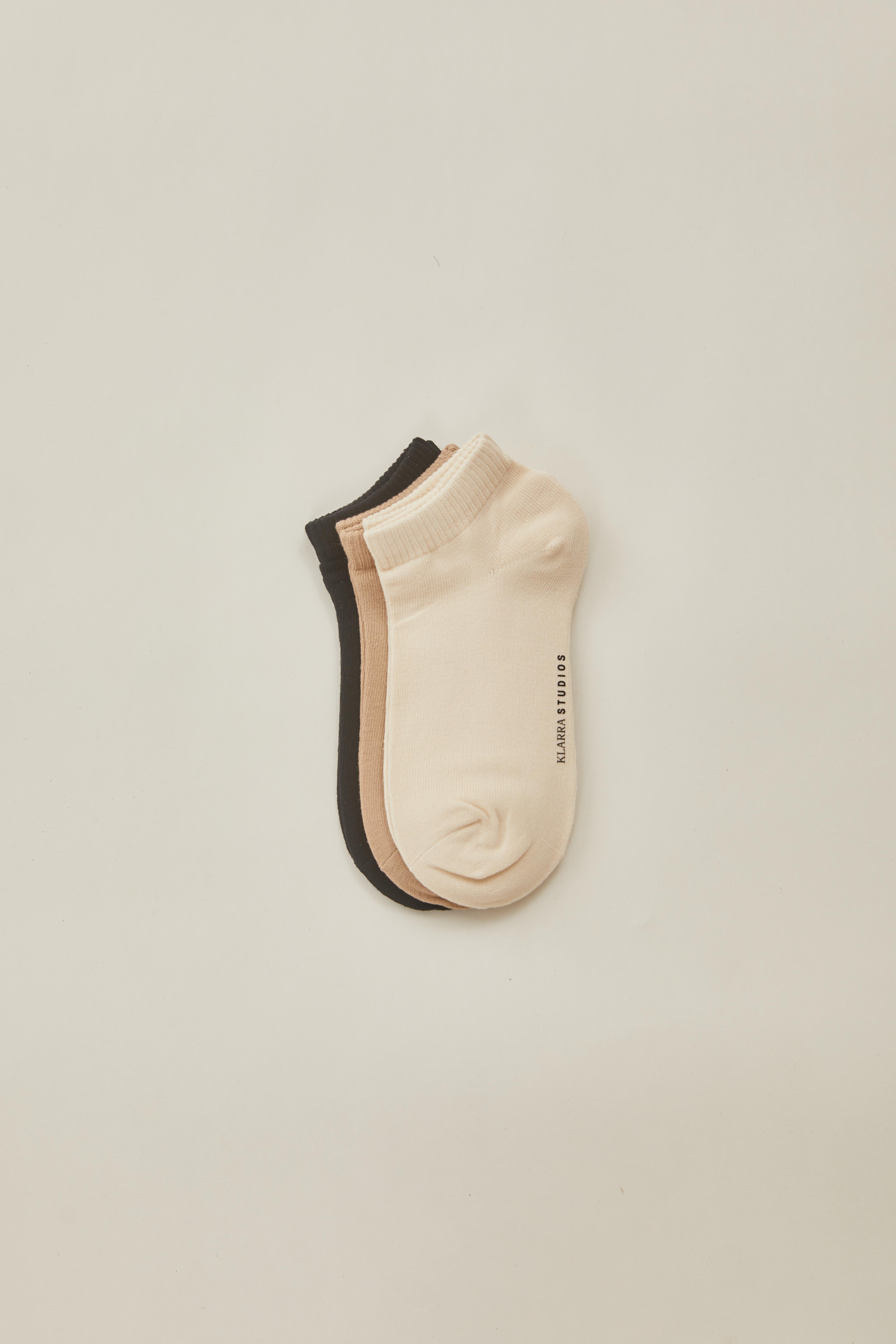 Mid Ankle Socks (N°.03) in Neutral