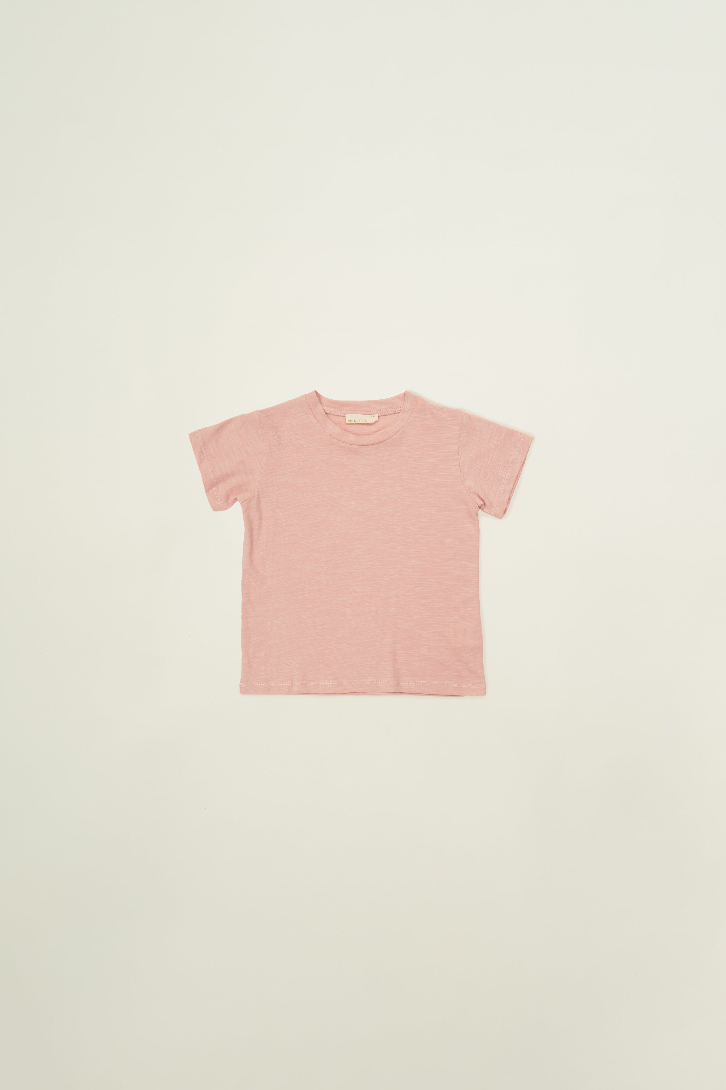 Mini Soft Short Sleeve Tee in Petal Pink