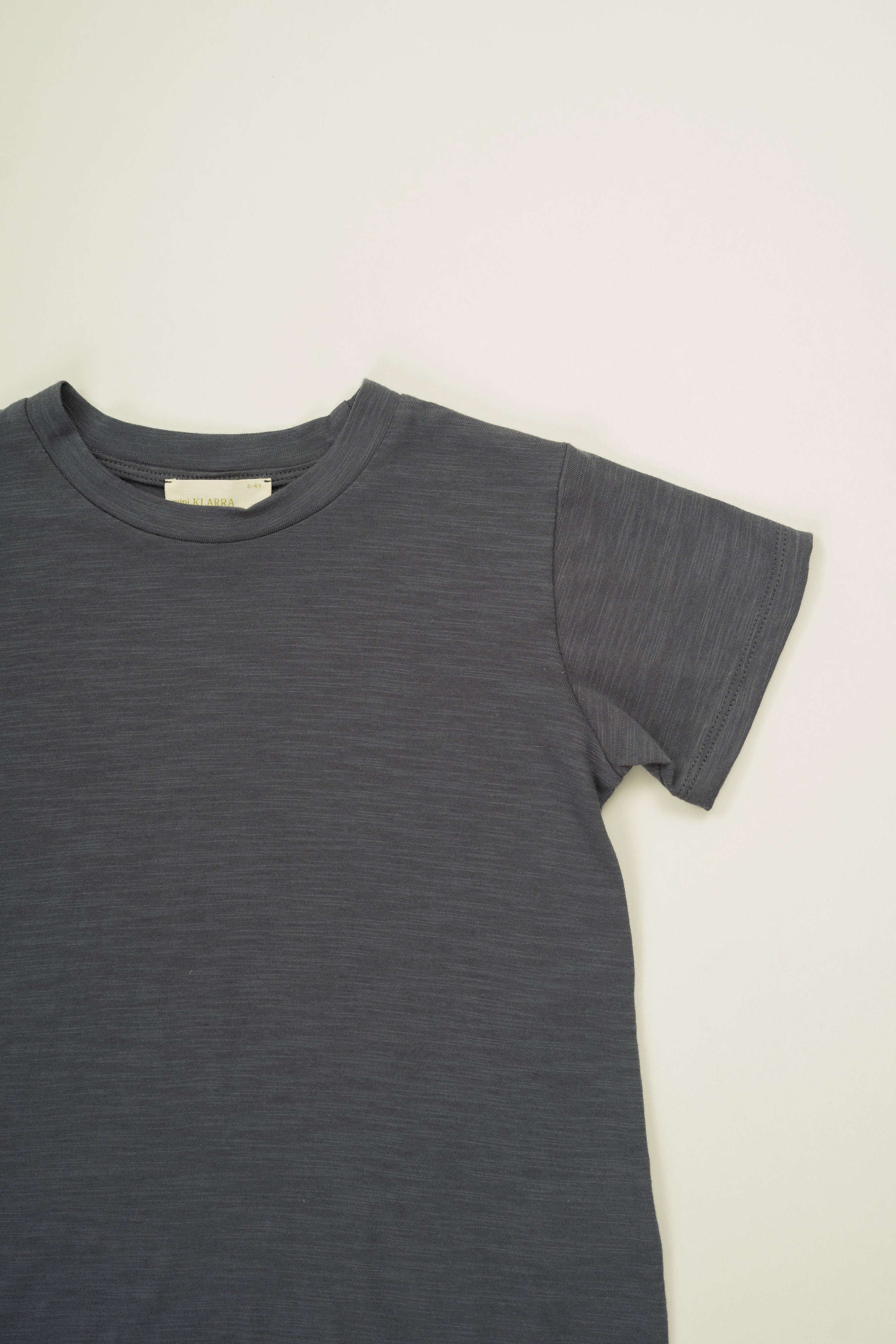 Mini Soft Short Sleeve Tee in Deep Stone Blue