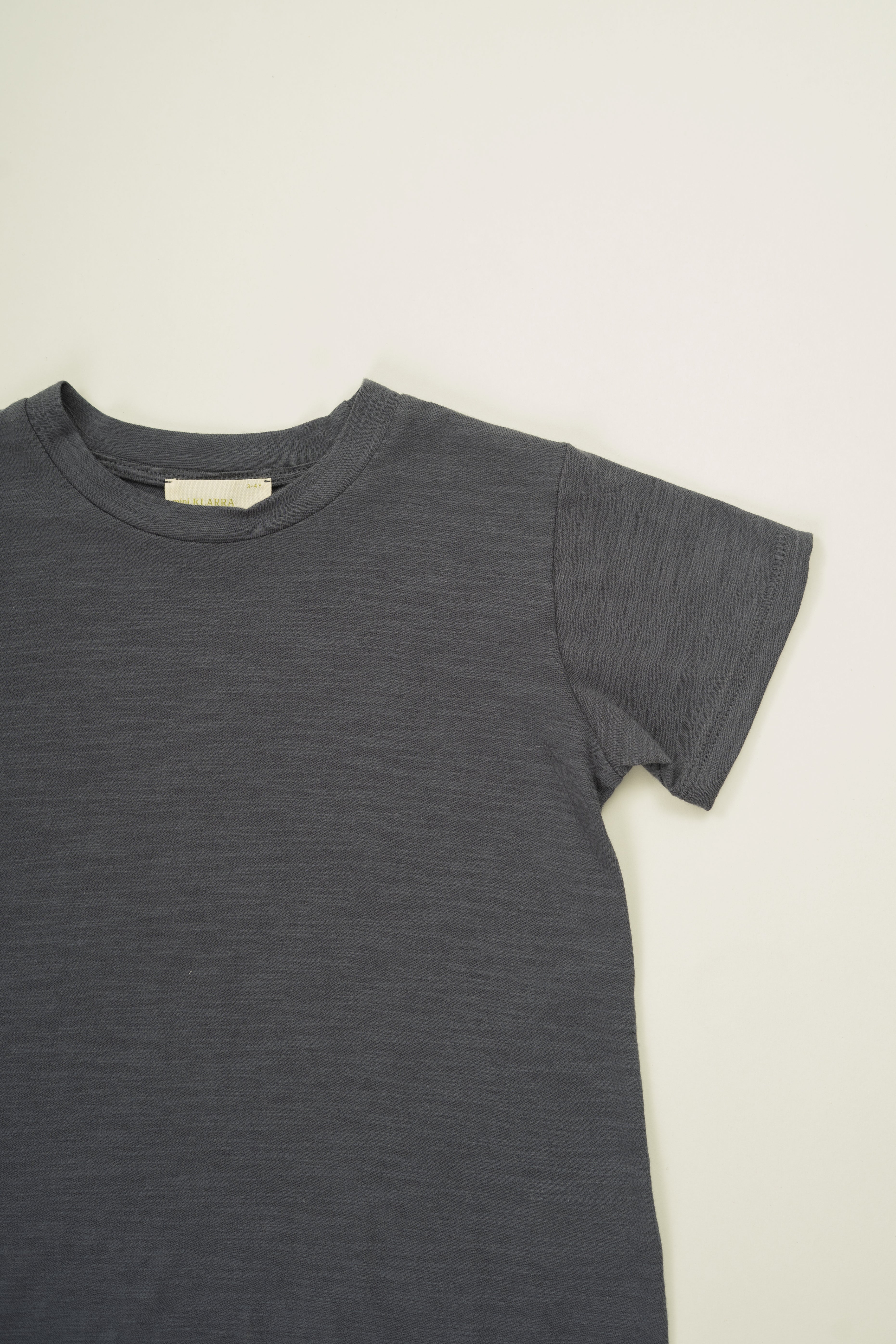 Mini Soft Short Sleeve Tee in Deep Stone Blue