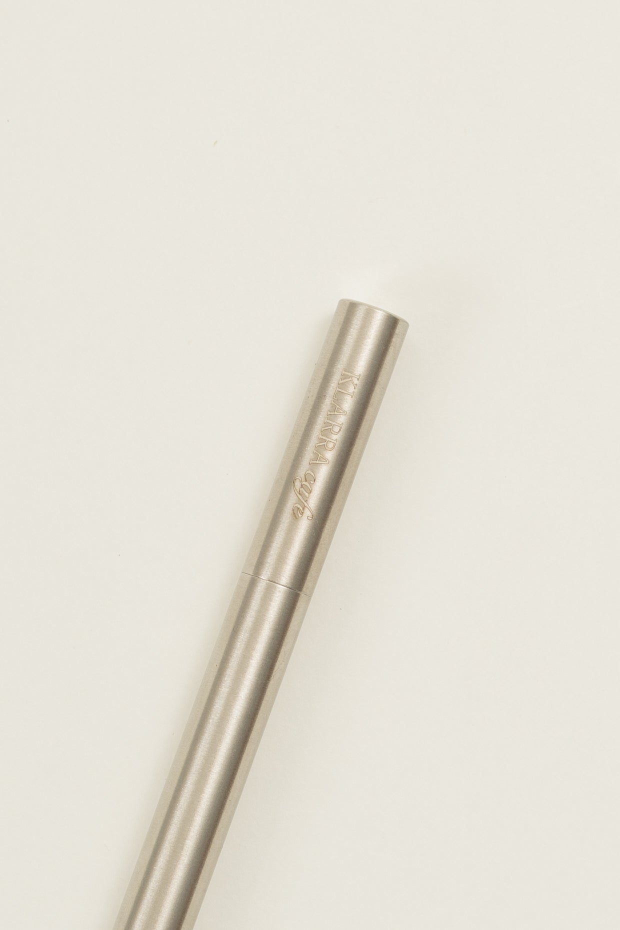 Klarra Cafe Pen in Silver