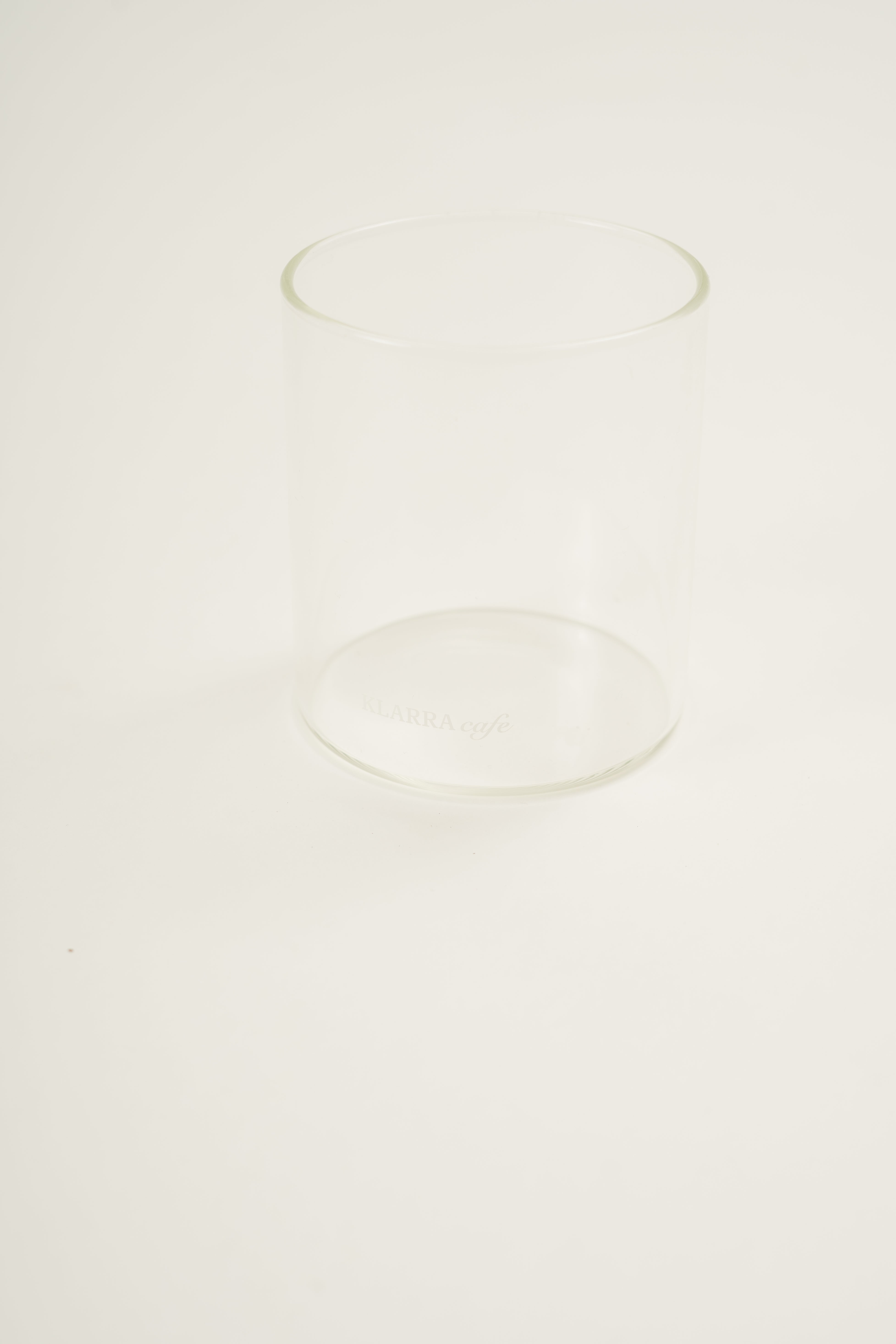 Klarra Cafe Glass in White