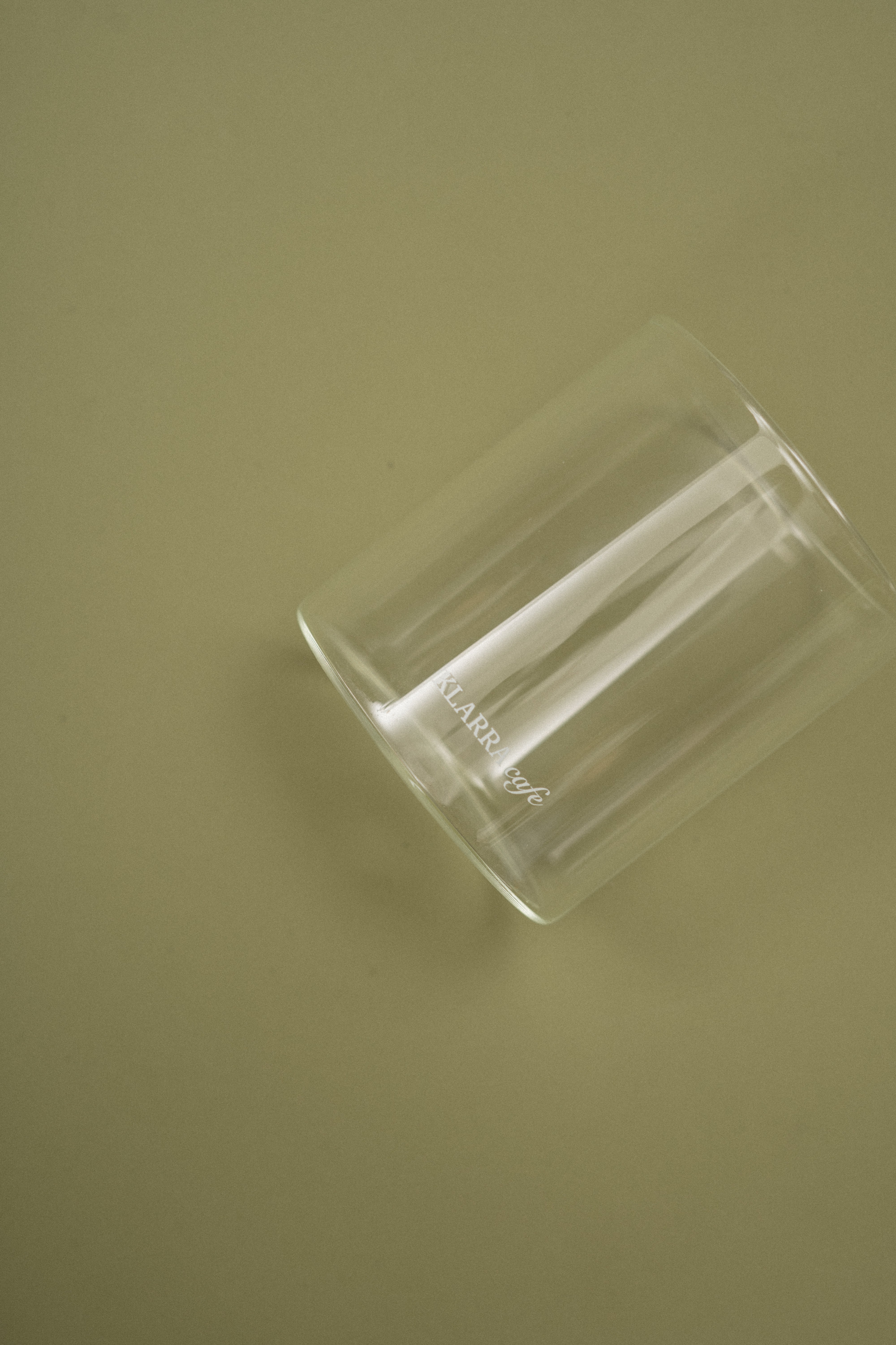 Klarra Cafe Glass in White
