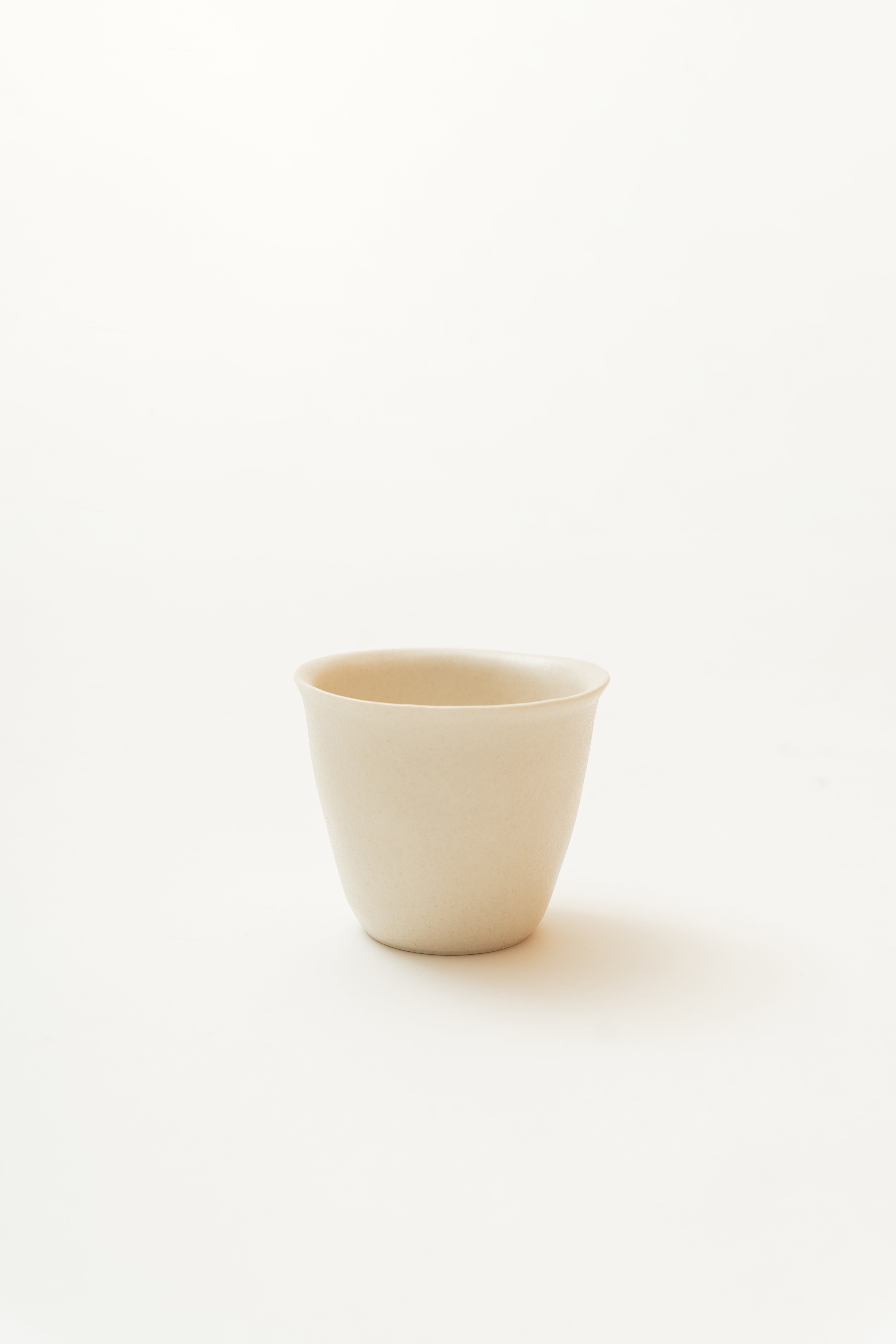 Flared Rim Mug in Cream