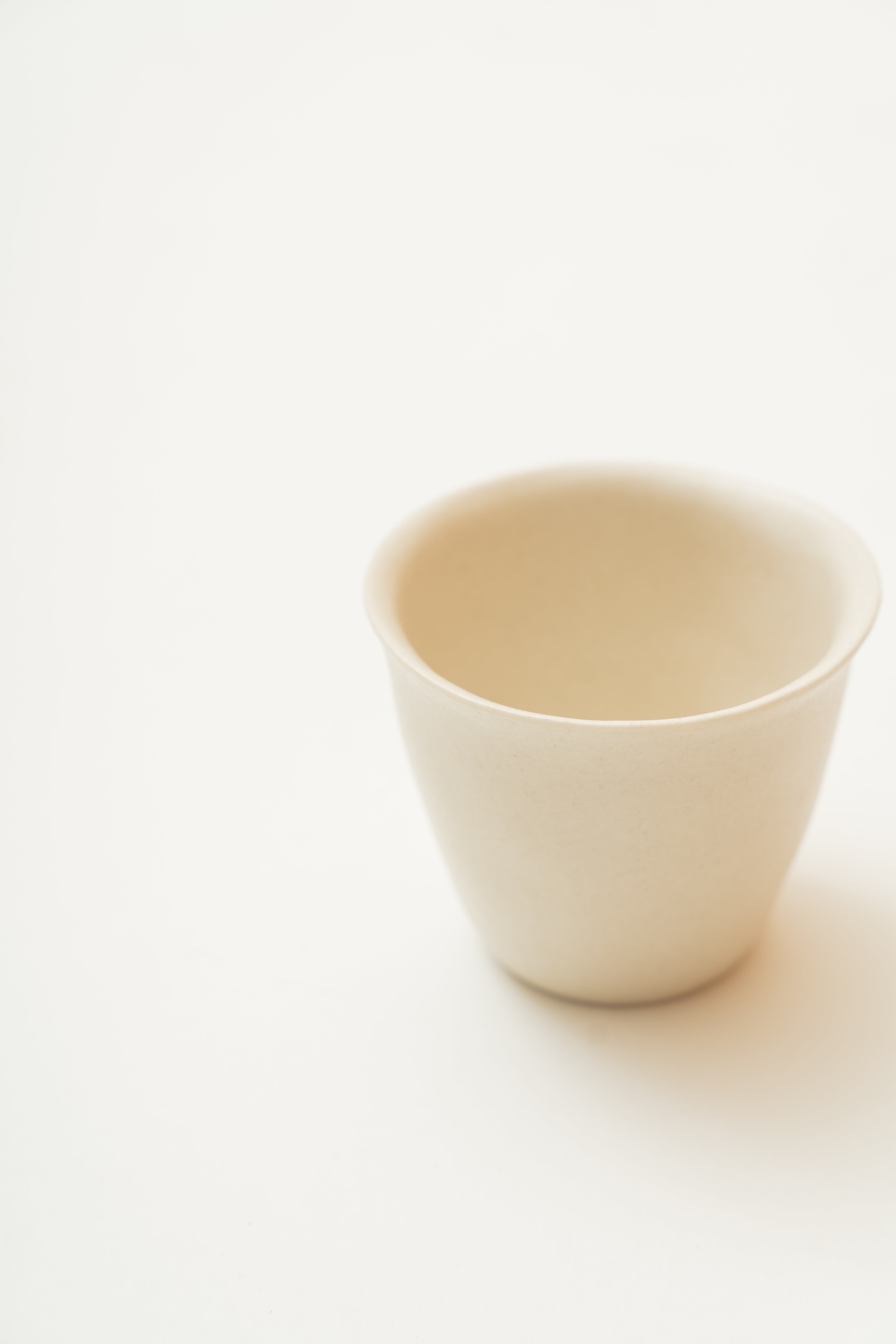 Flared Rim Mug in Cream
