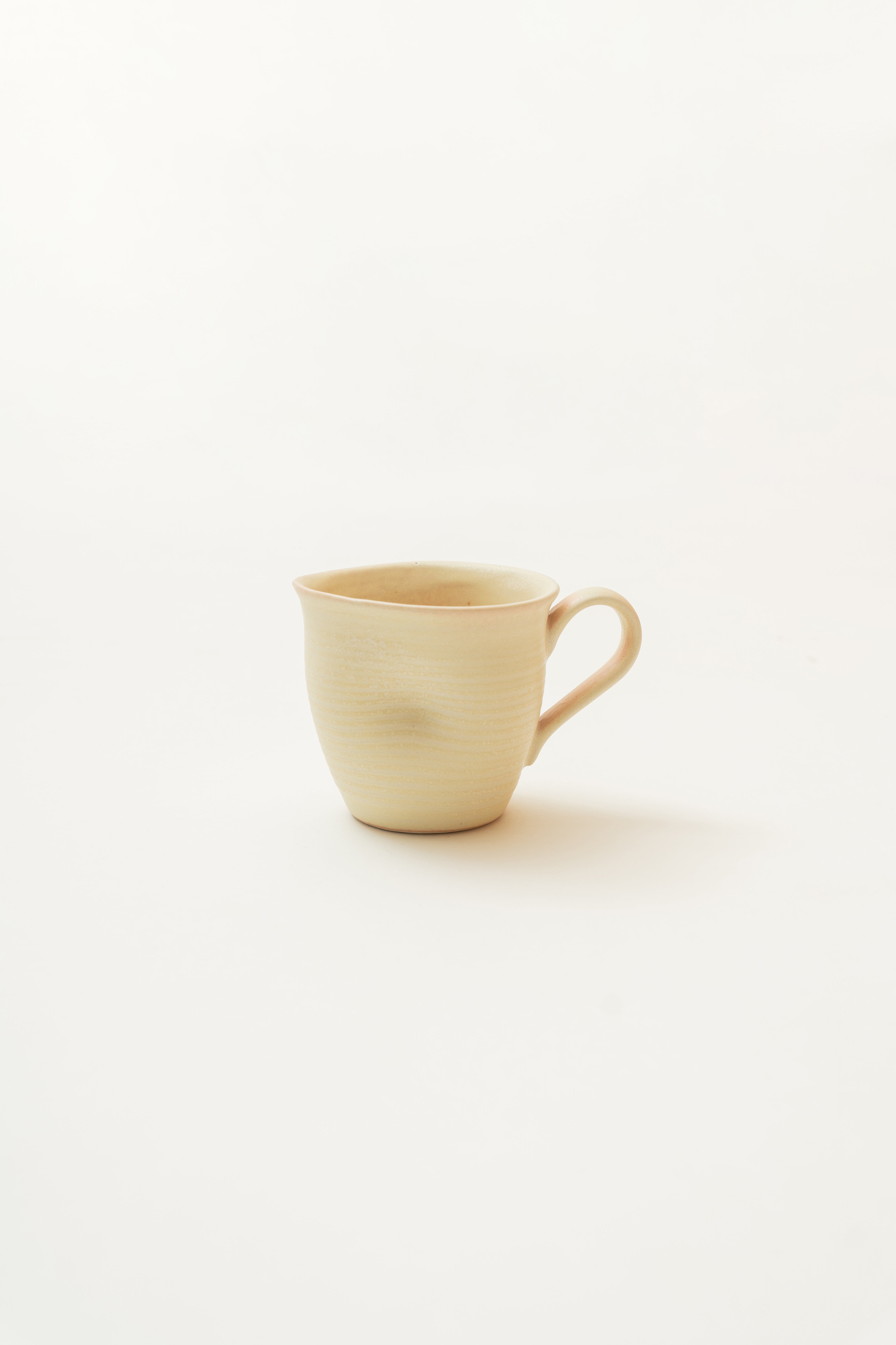 Organically Sculpted Mug in Peach Dust