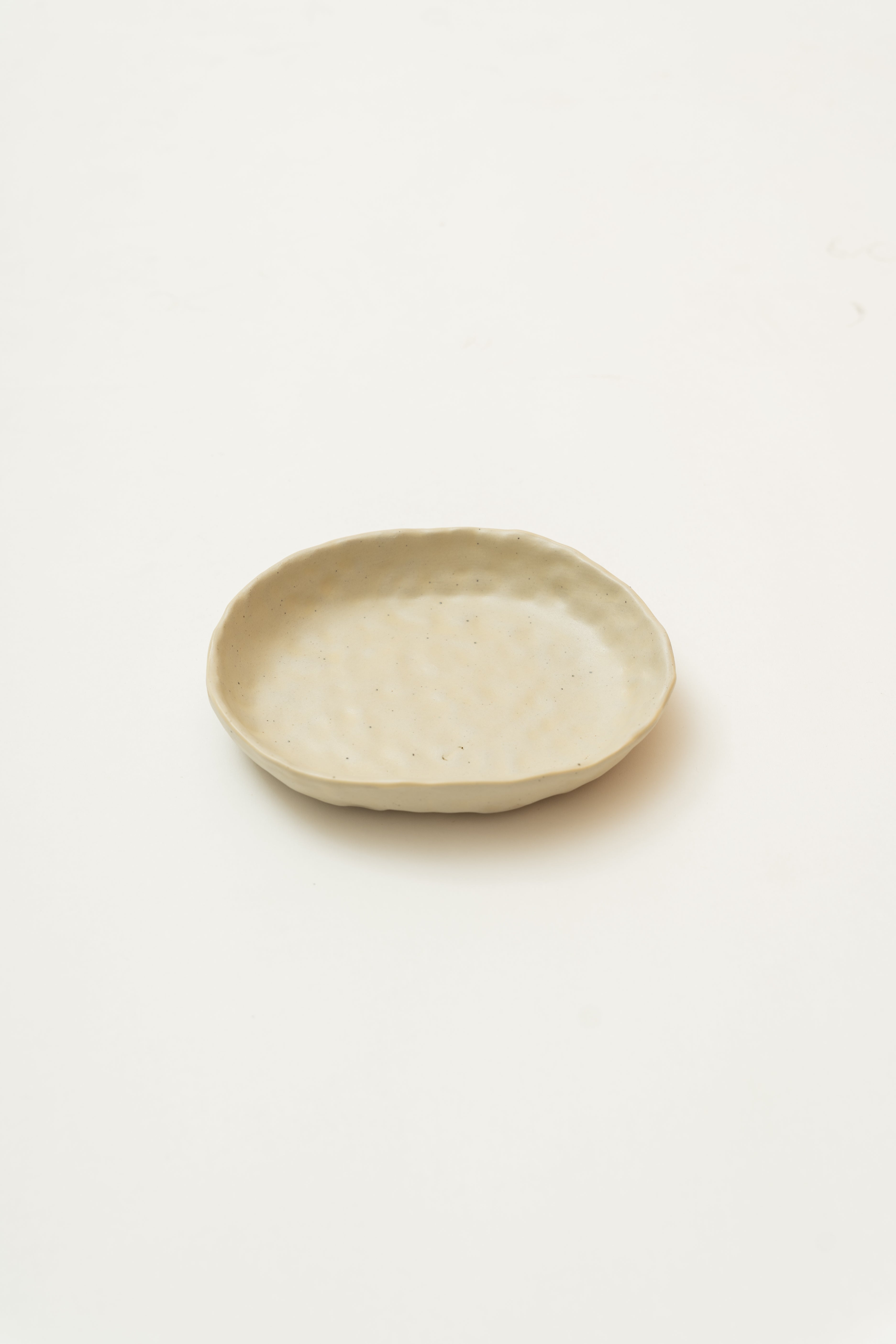 Small Dish in Speckled Stone Grey