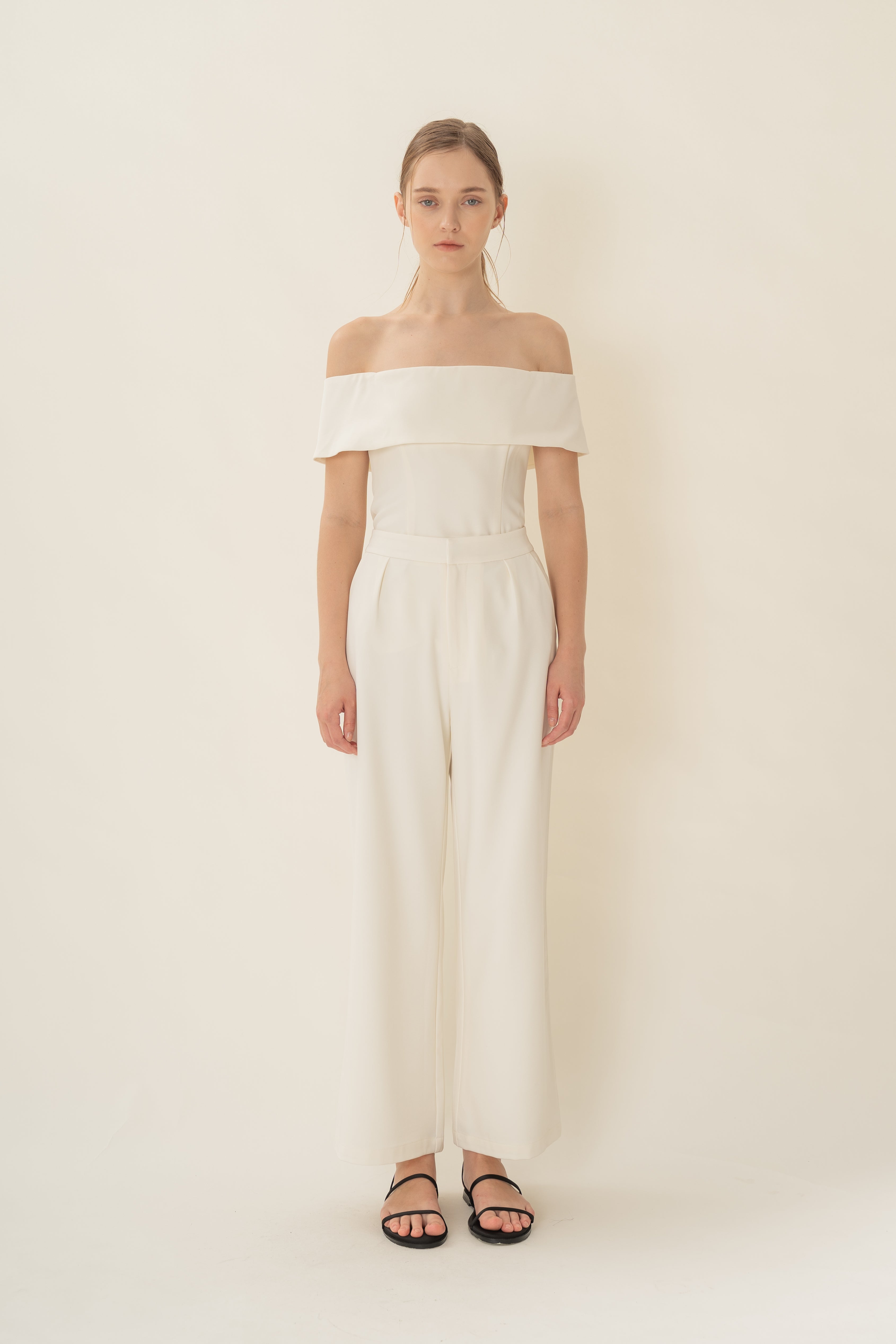 Suiting Trousers in Ivory
