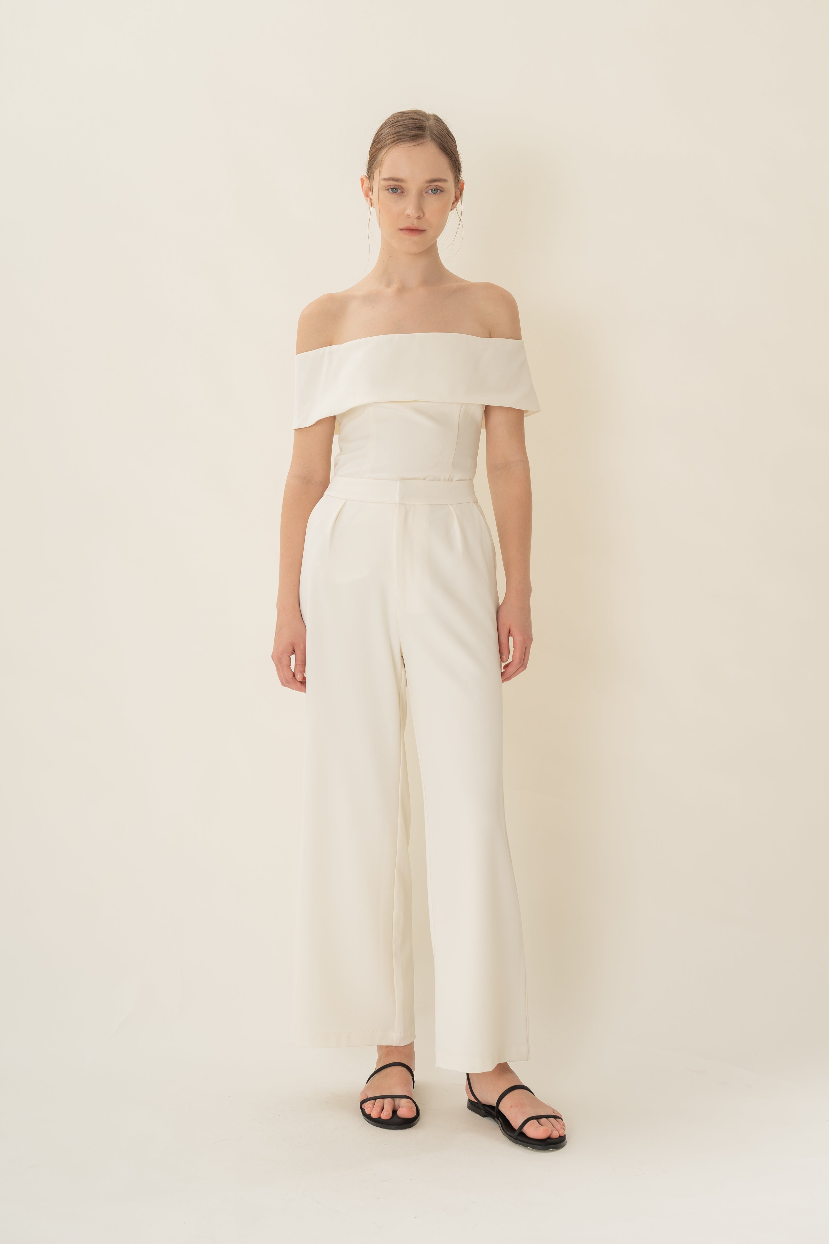 Suiting Trousers in Ivory