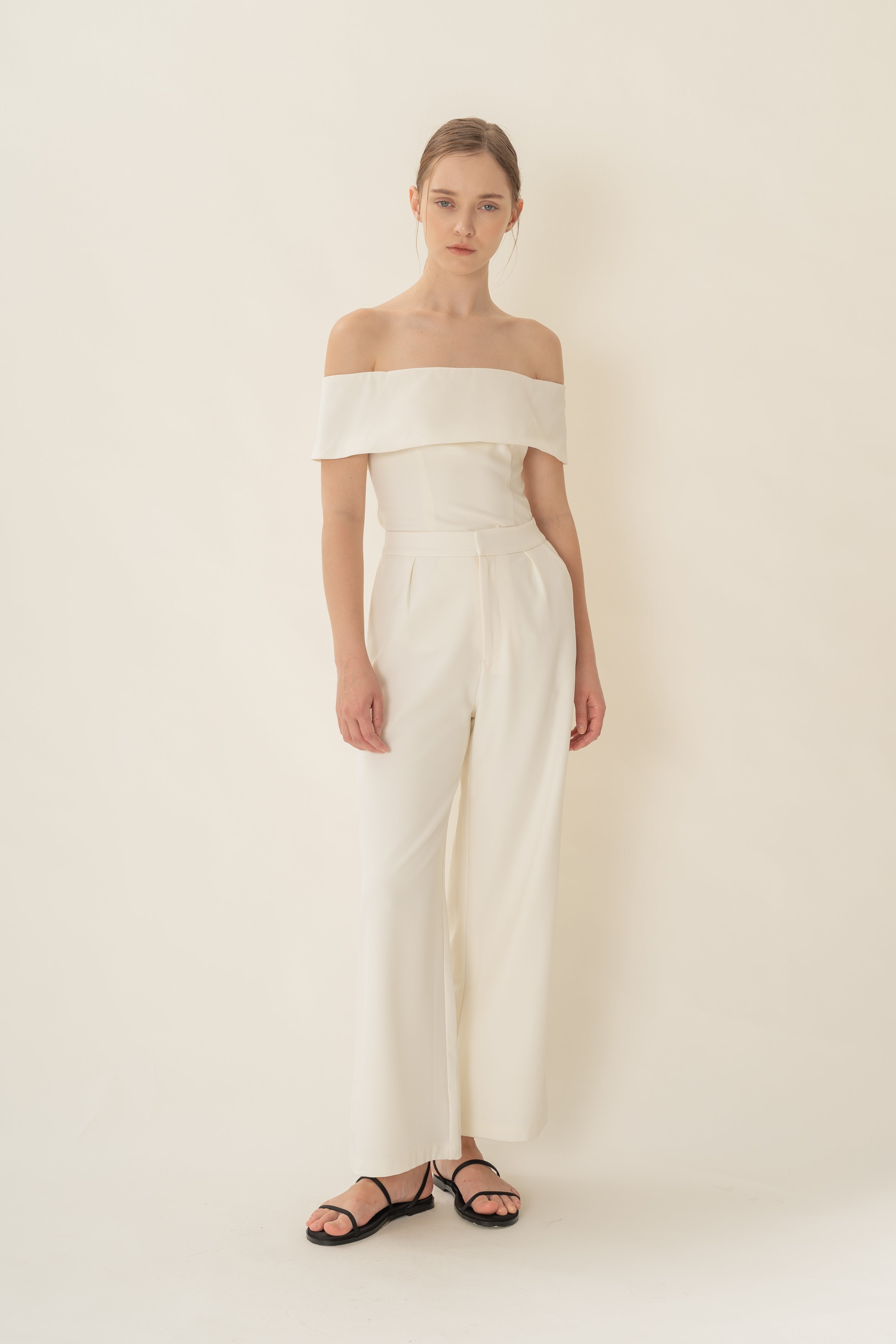 Suiting Trousers in Ivory