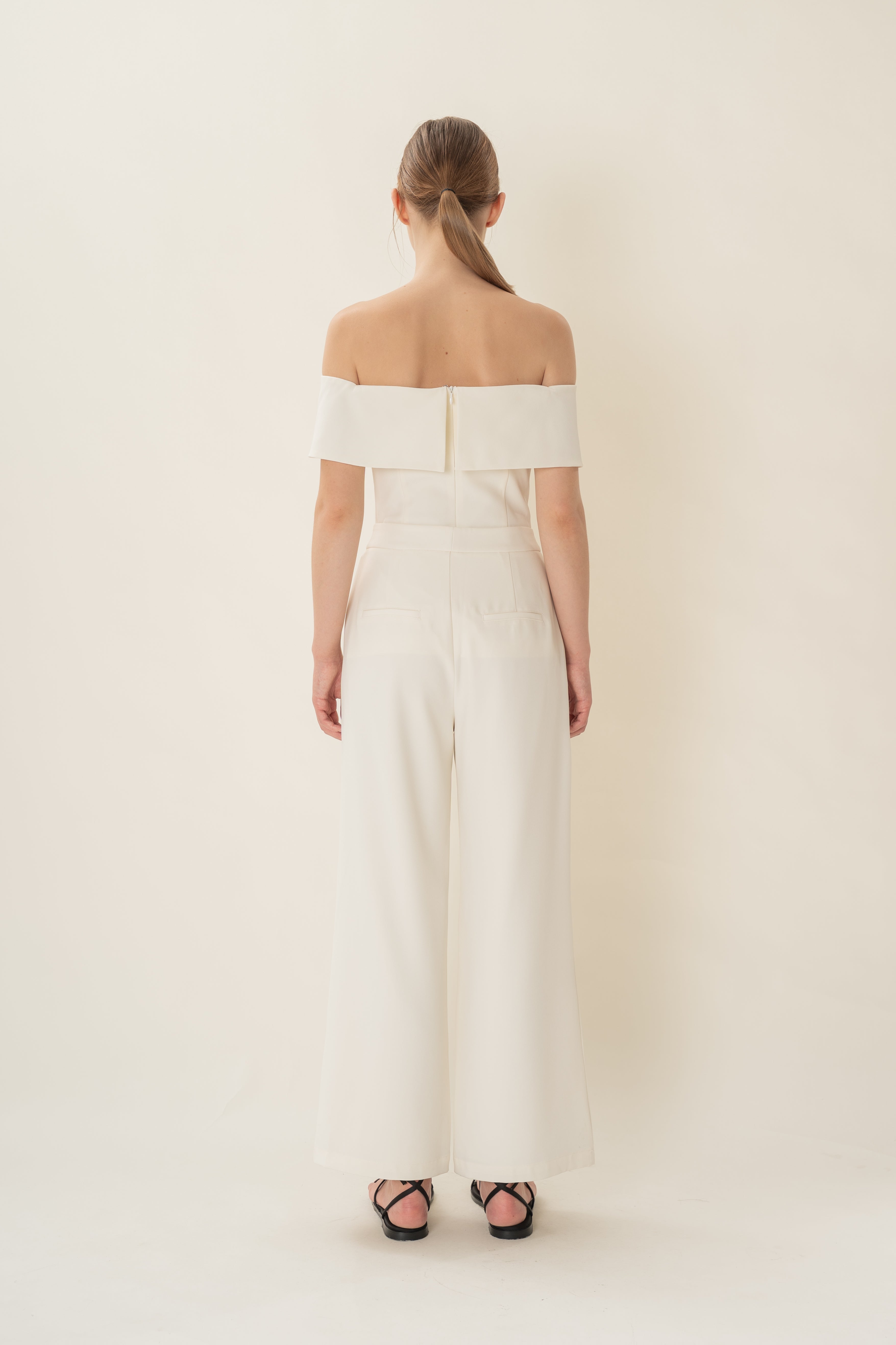 Suiting Trousers in Ivory