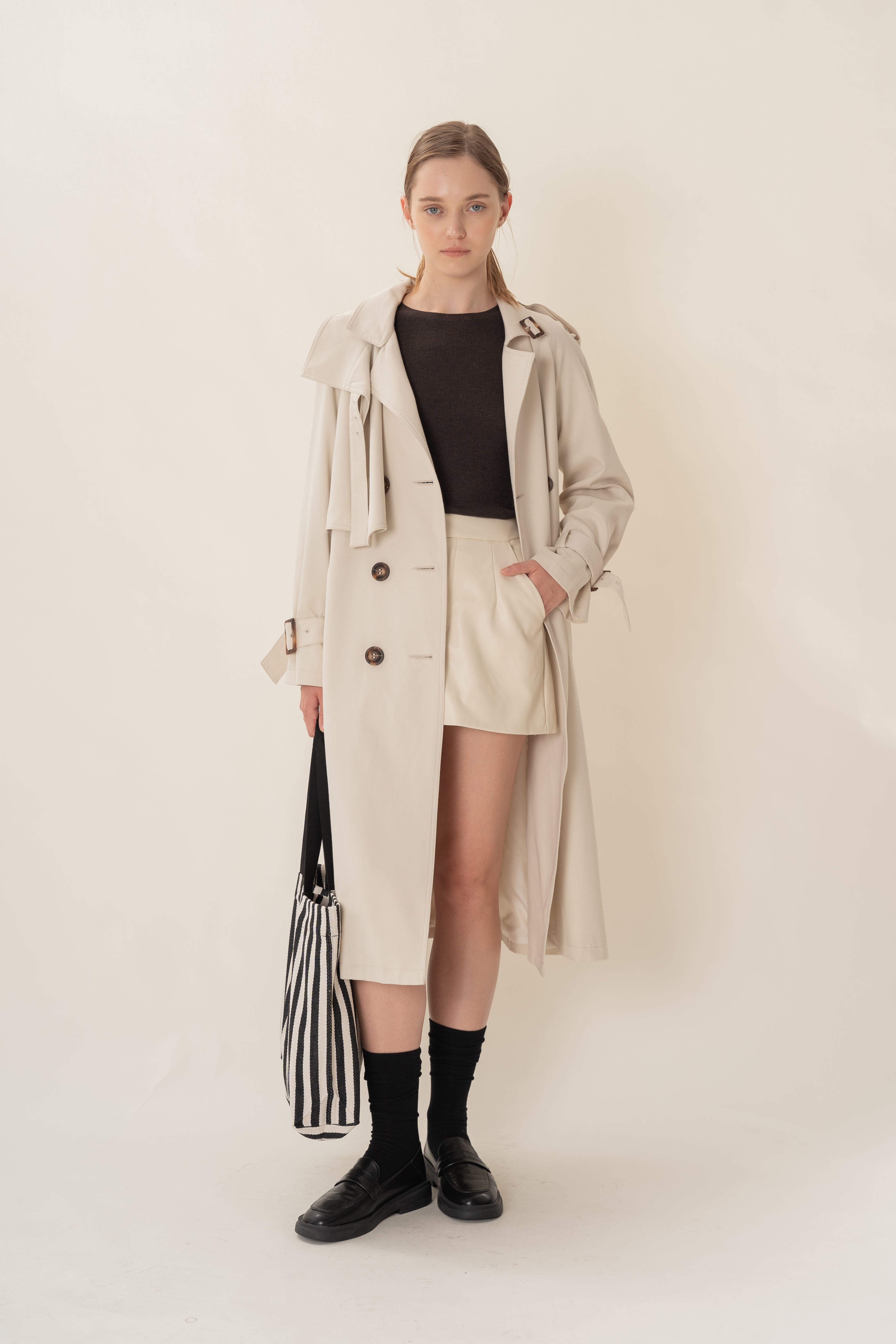 Essential Canvas Tote in Stripe