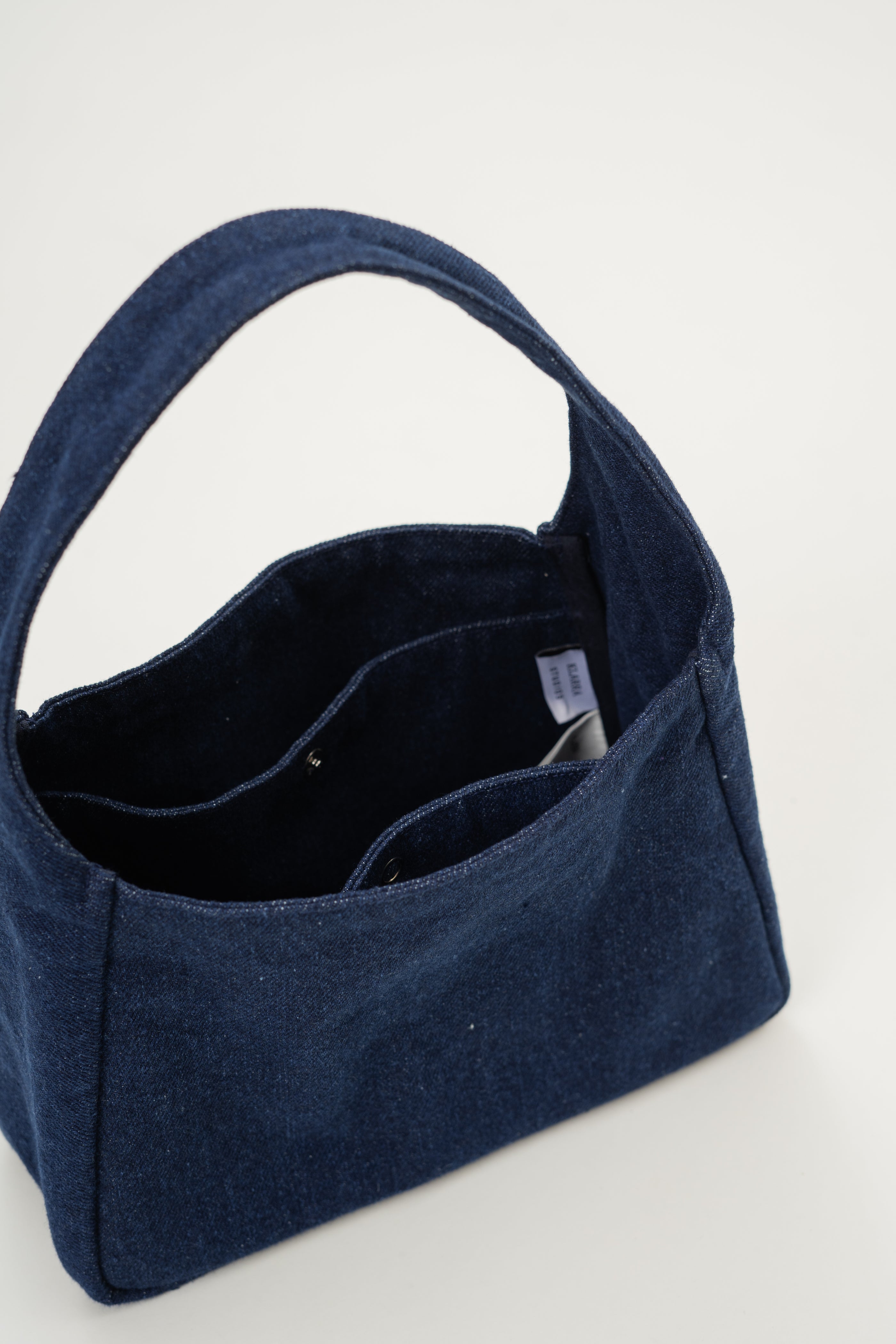 Denim Tote Bag in Dark Wash