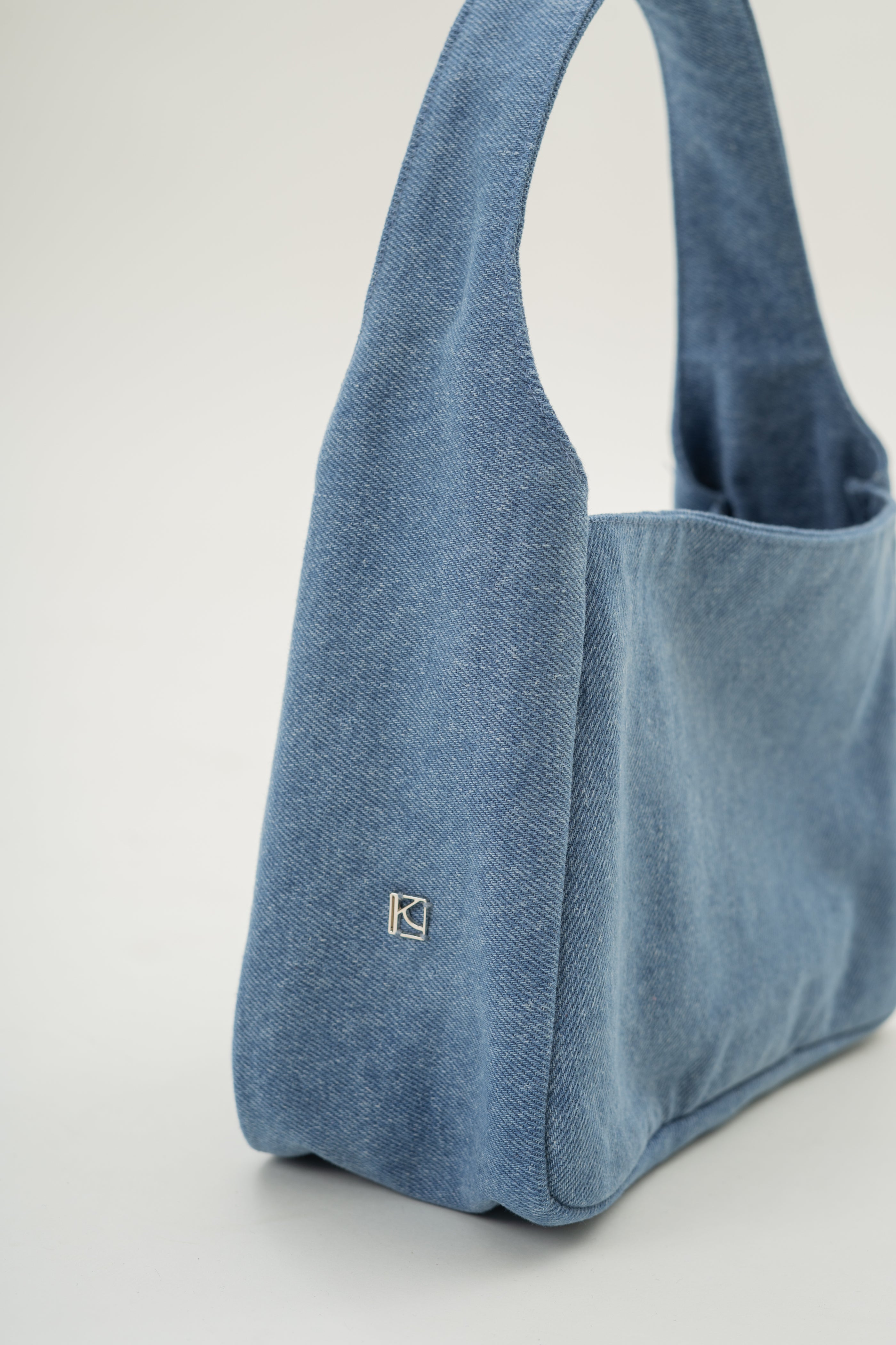 Denim Tote Bag in Light Wash