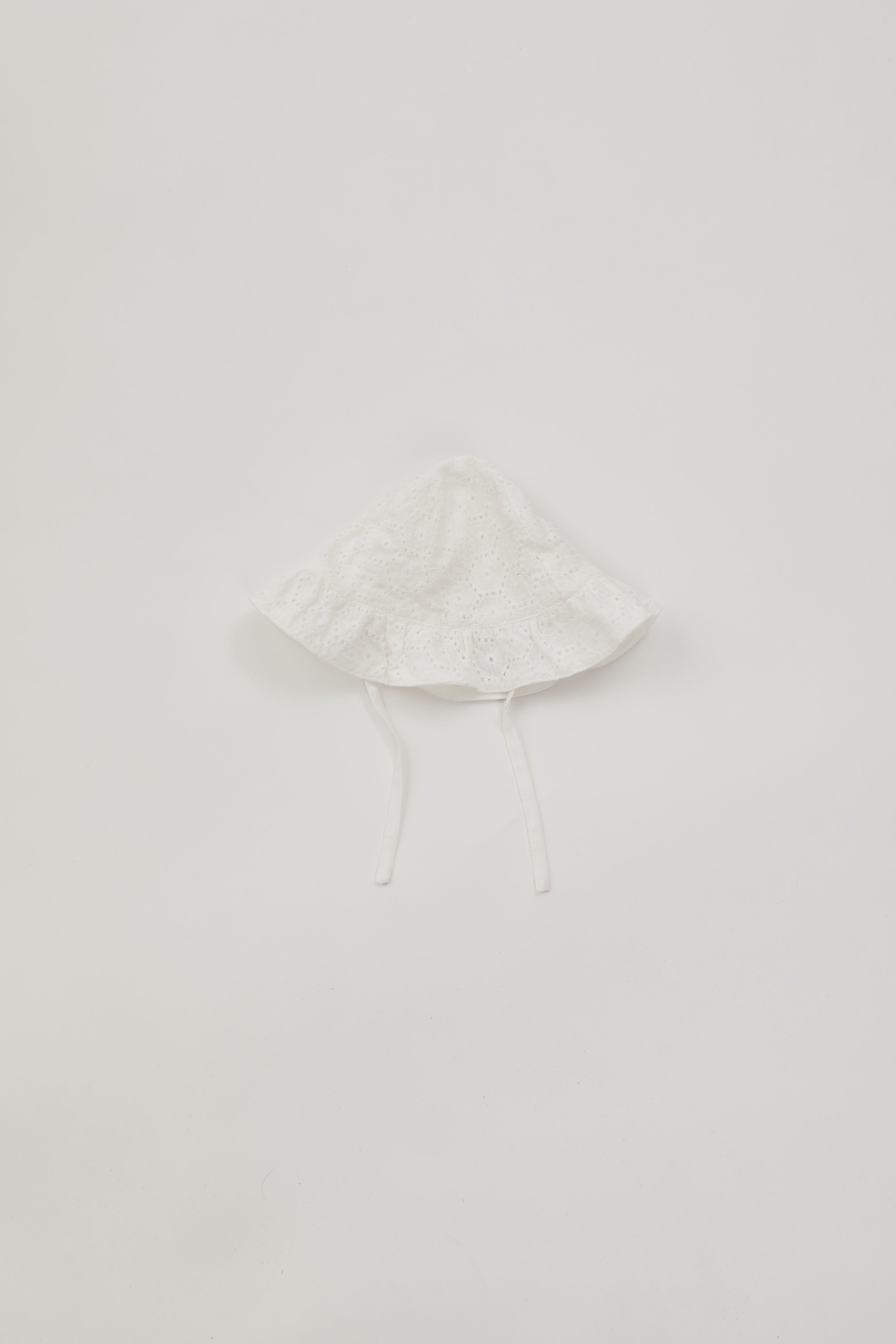 Mini Cotton Frilled Hat in Crochet