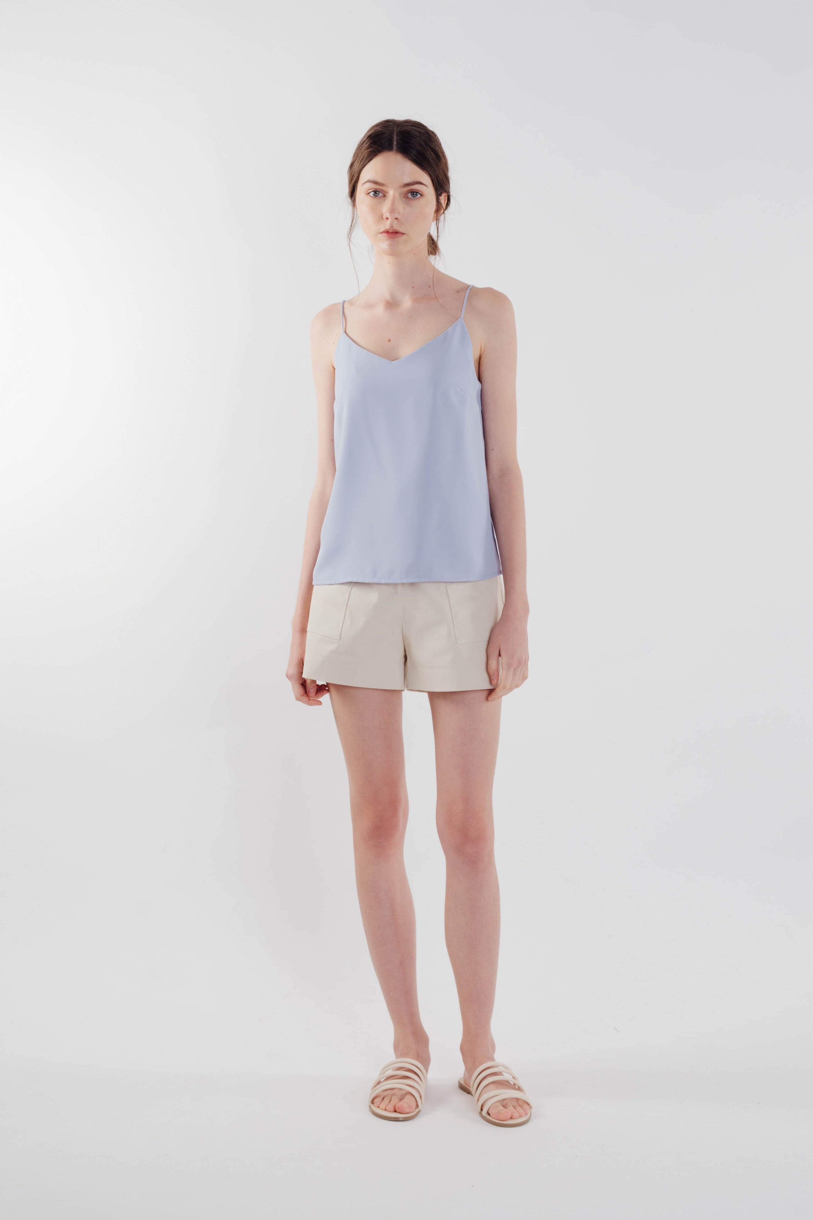V-neck Camisole in Sky (Sale)