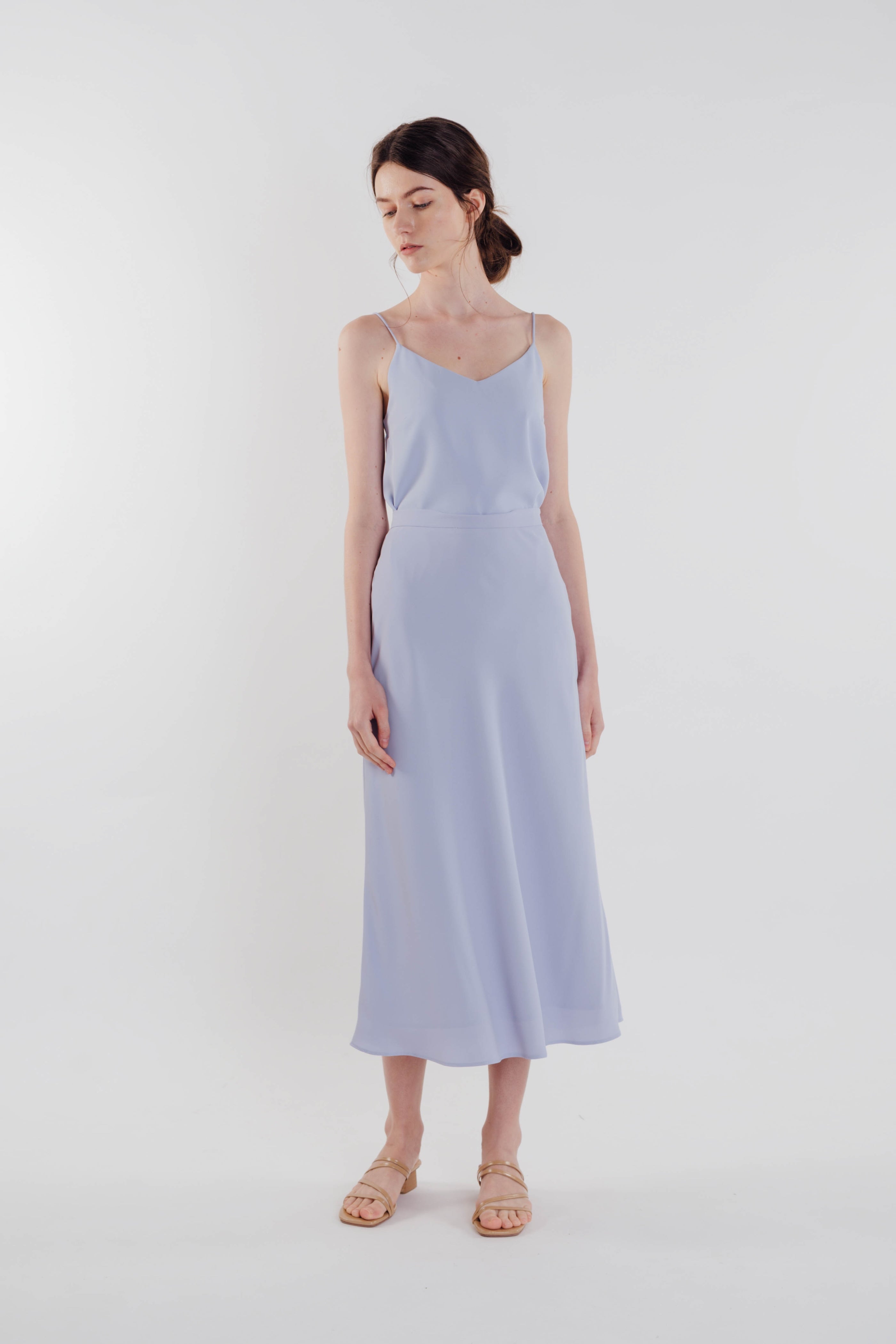 Slip Skirt in Sky (Sale)