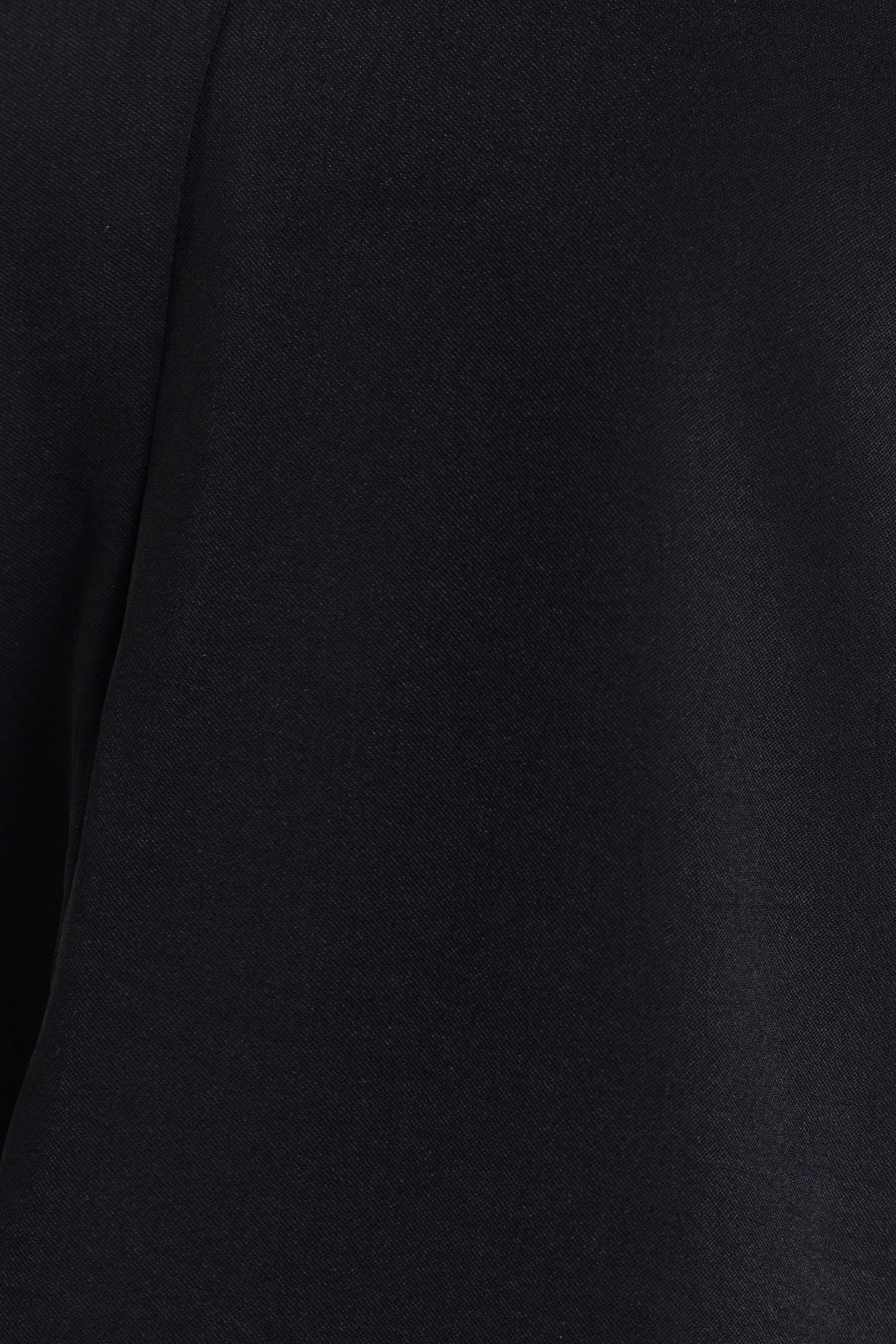 V-Neck Layered Top in Black (Sale)