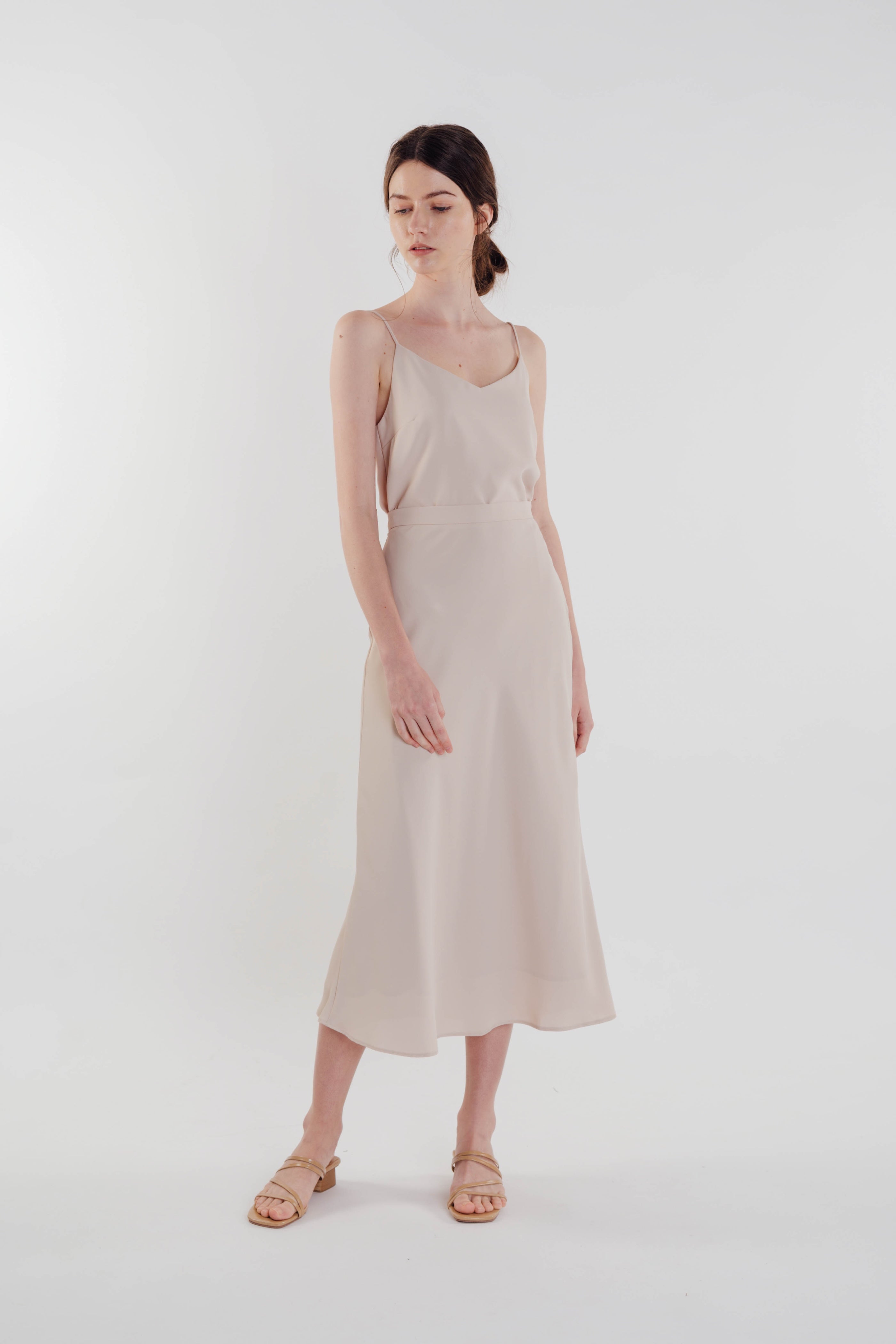 Slip Skirt in Sand (Sale)