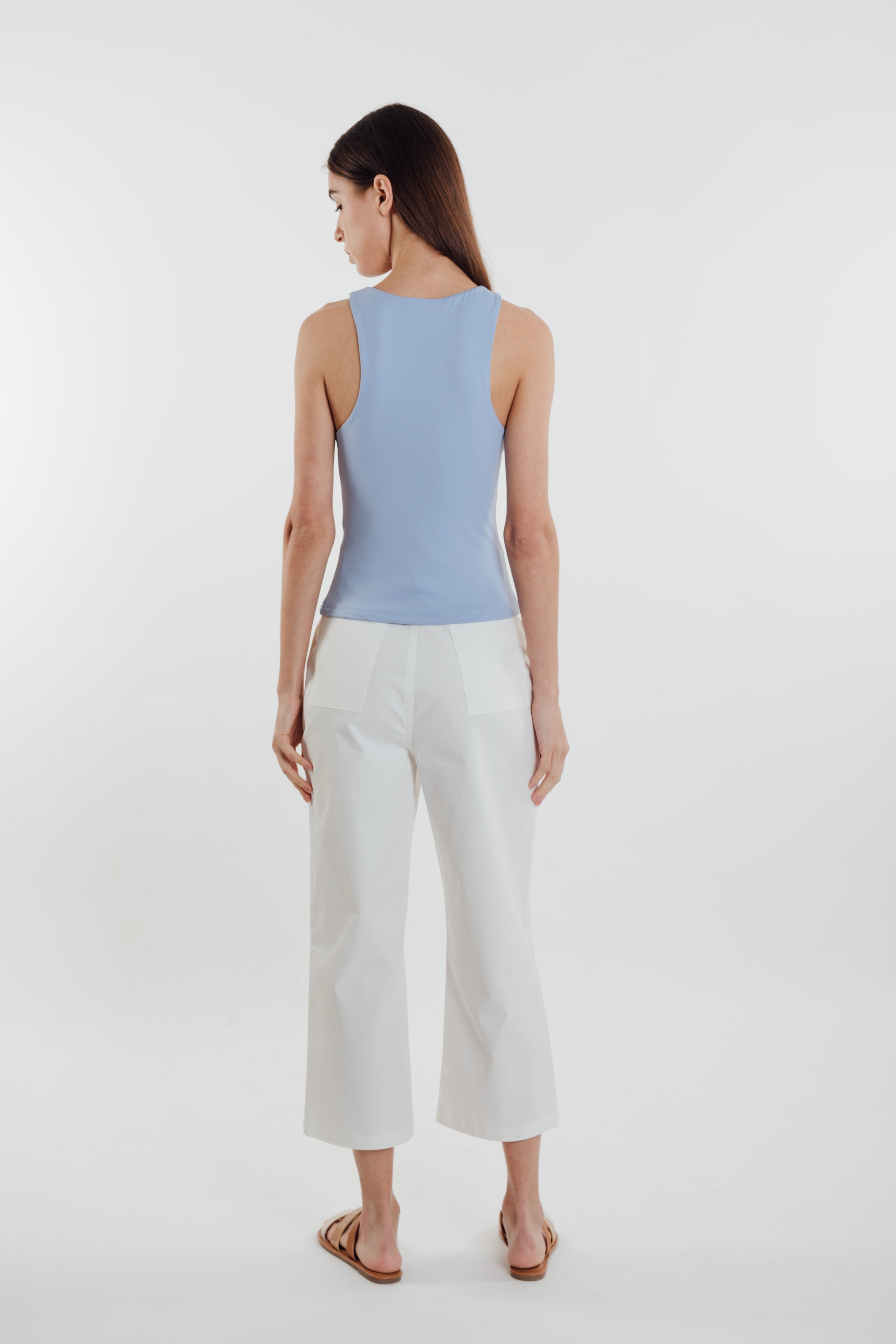 Jersey Blend Tank in Sky (Sale)