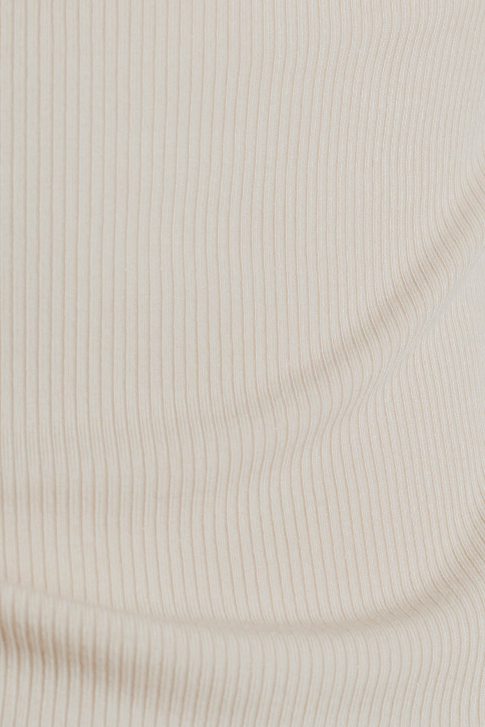 Boat Neck Knit Top in Natural