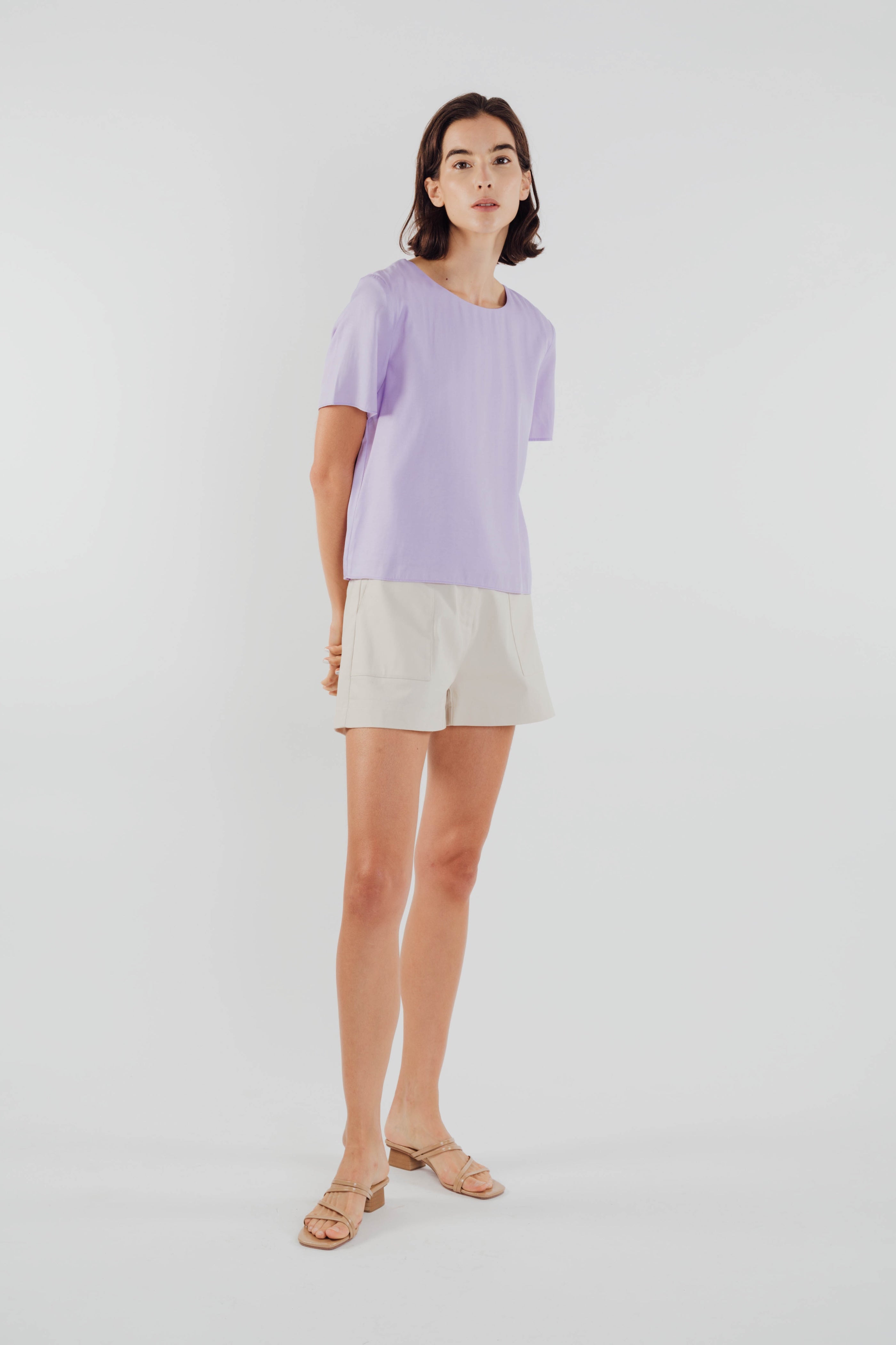 Basic Shift Top in Orchid