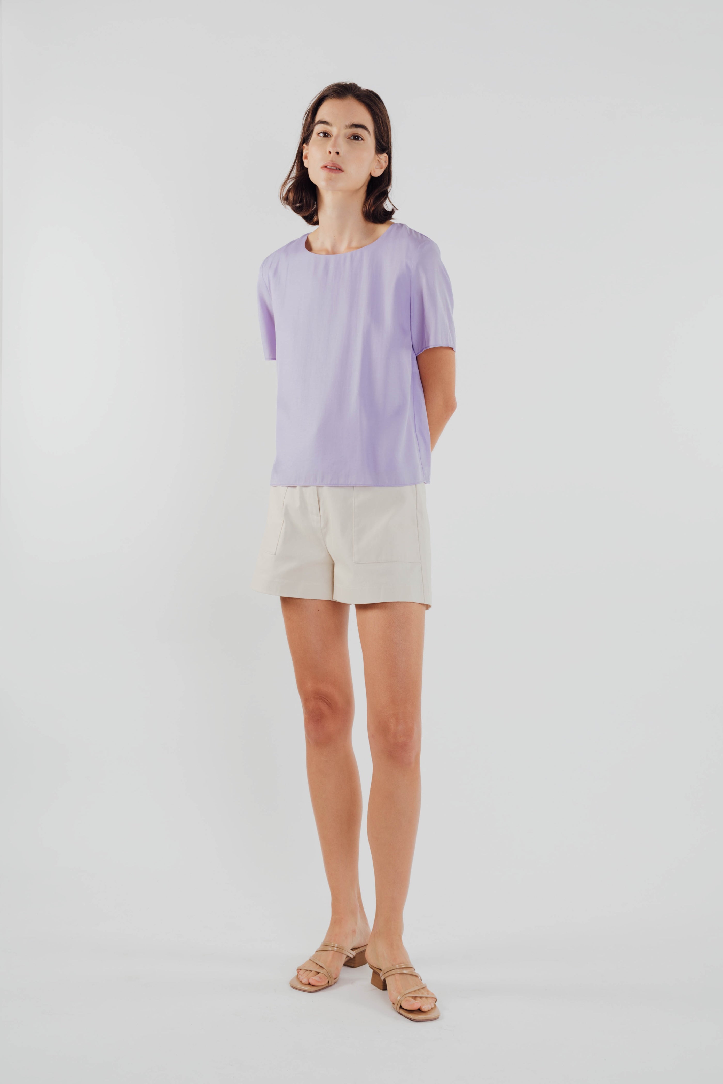 Basic Shift Top in Orchid