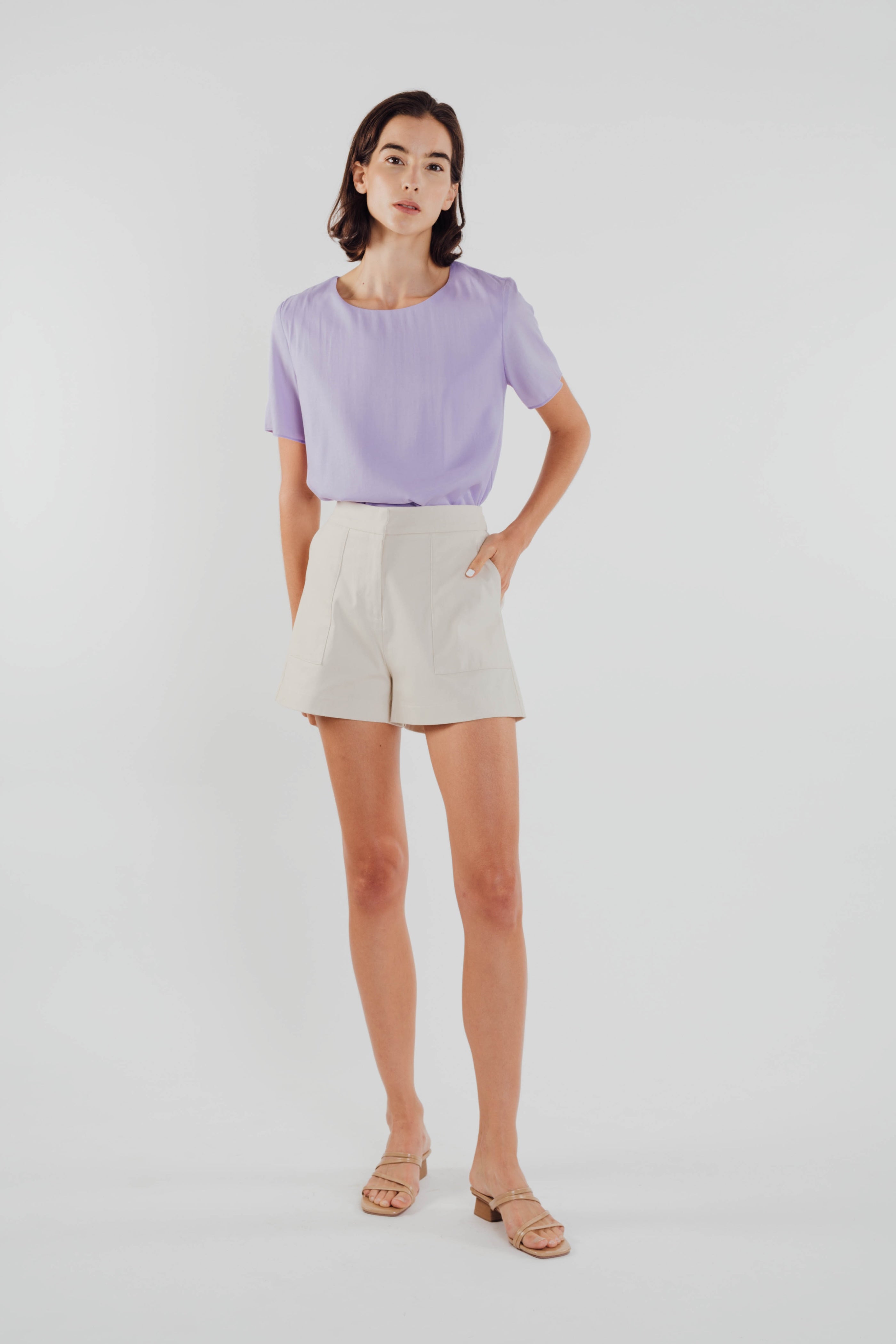 Basic Shift Top in Orchid