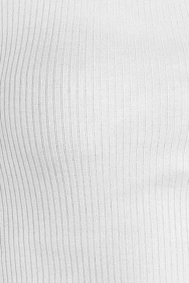 Square Neck Tank Top In Off White (Sale)
