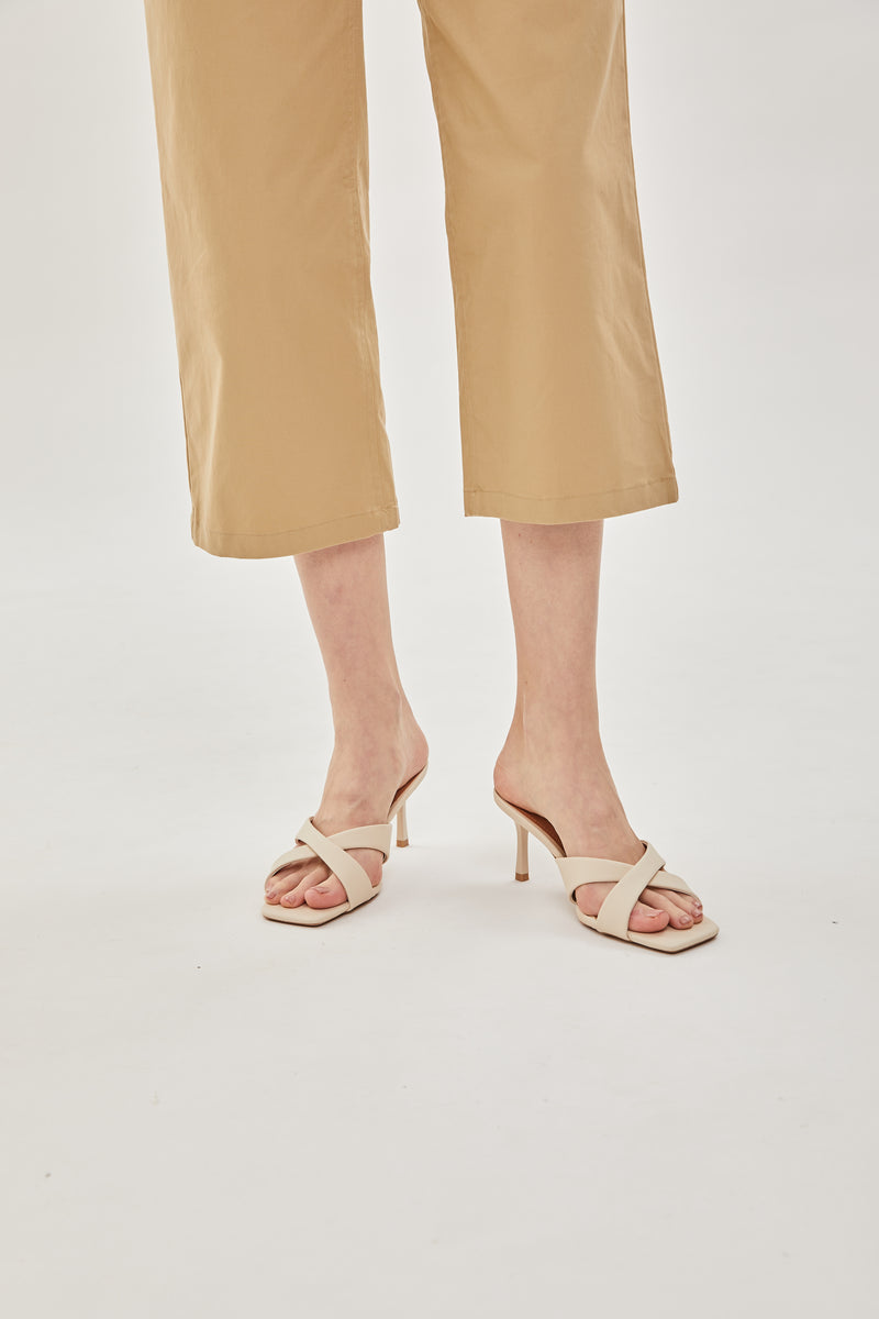 Rosa Heels in Cream