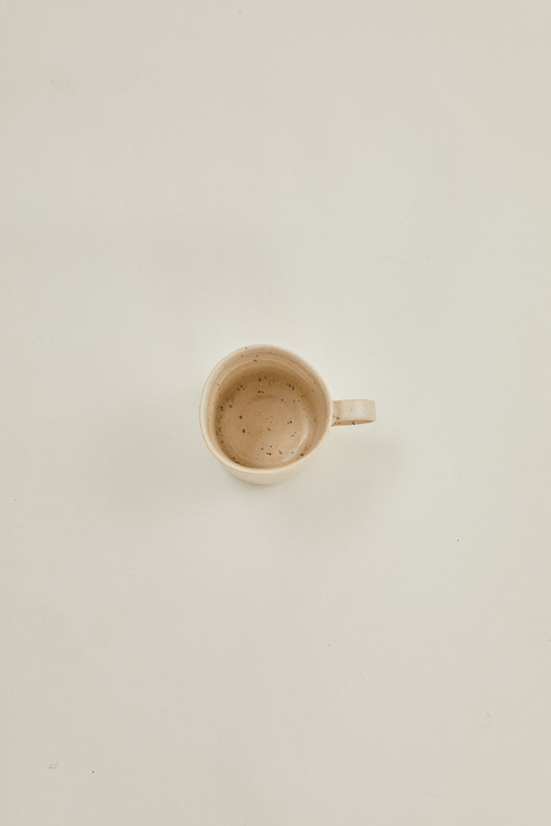Mug with Organic Rim in Sandstone