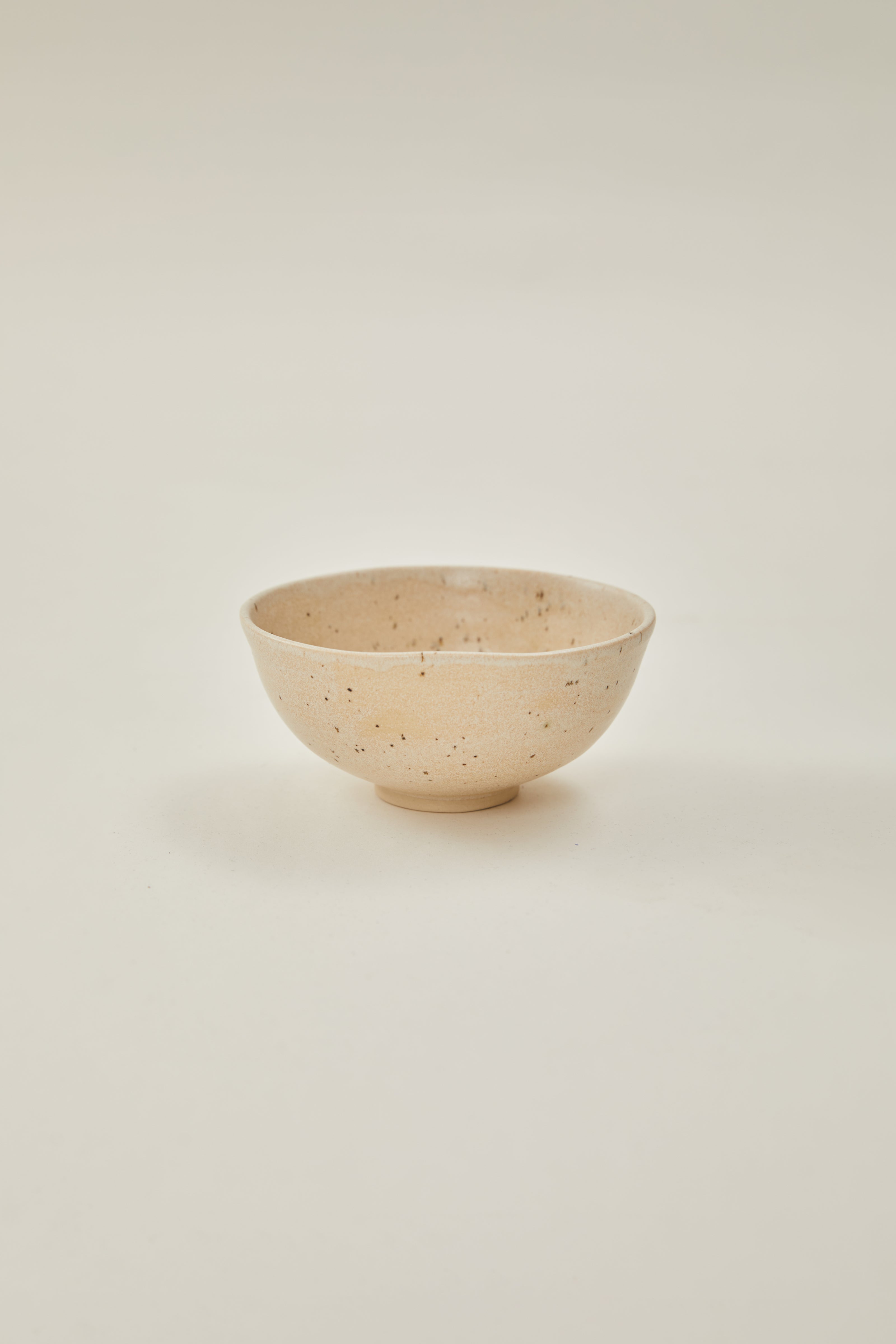 Bowl with Organic Rim in Sandstone