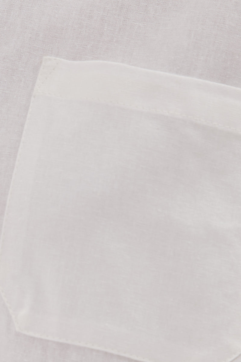 Classic Linen Shirt in White