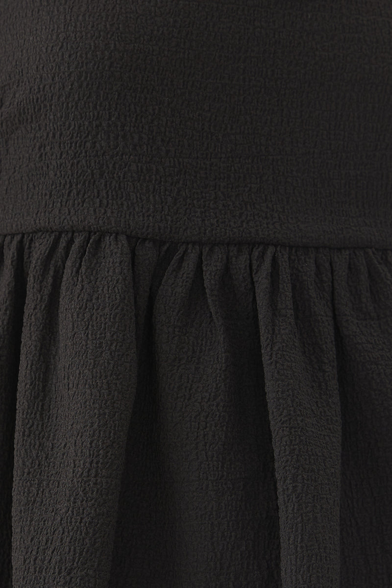 Textured Cami Top in Black