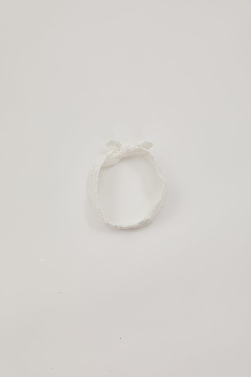 Mini Knotted Headband in Crochet