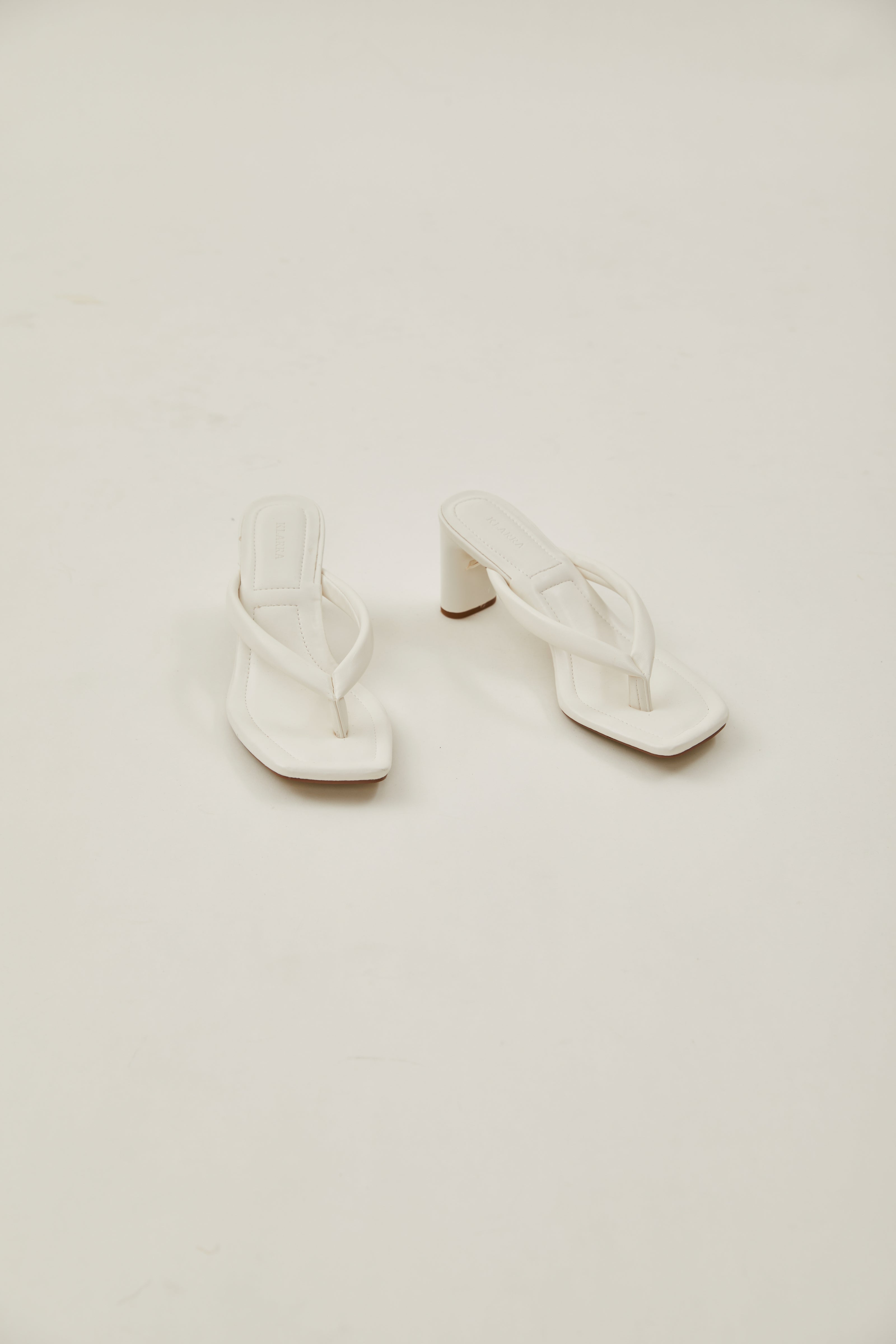 Mara Sandals in White
