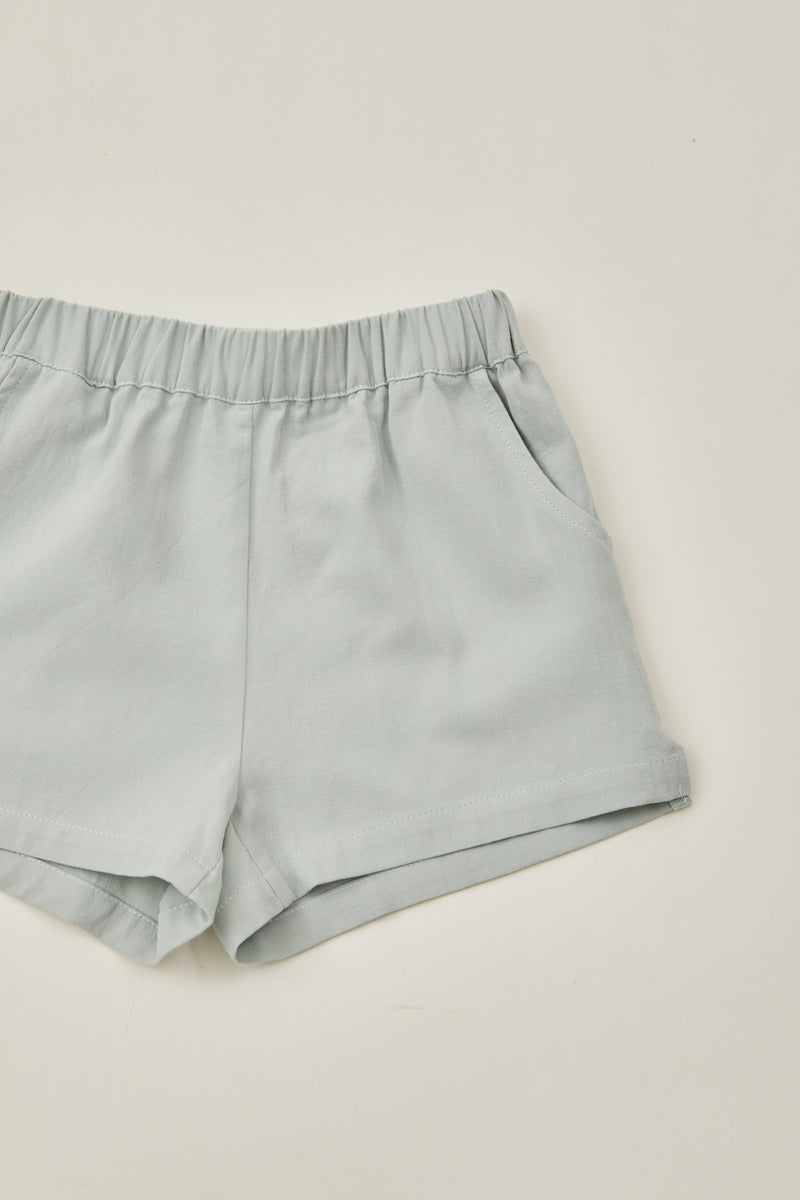 Mini Relaxed Shorts in Lake