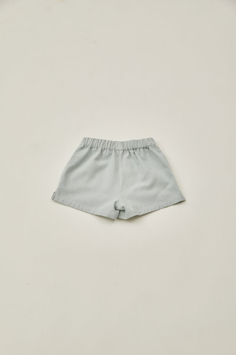 Mini Relaxed Shorts in Lake