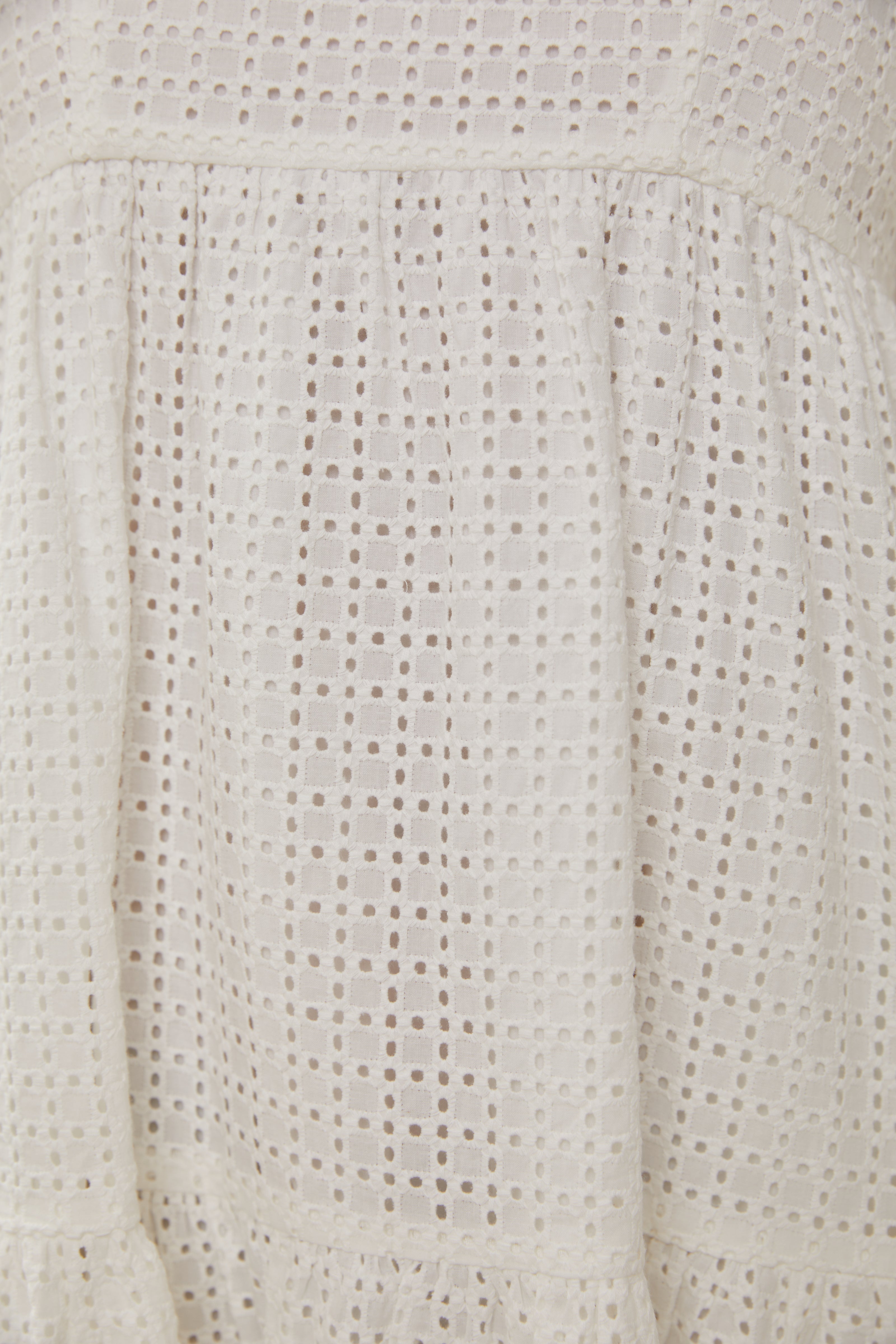 Maha Crochet Square Neck Mini Dress