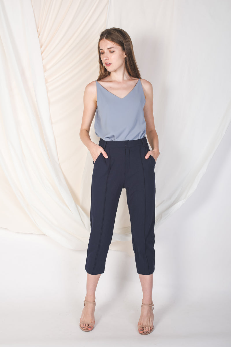 Tailored Pants in Navy
