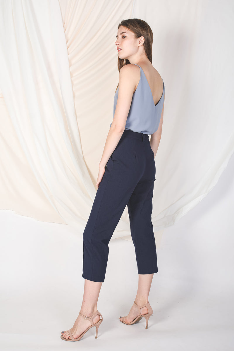 Tailored Pants in Navy