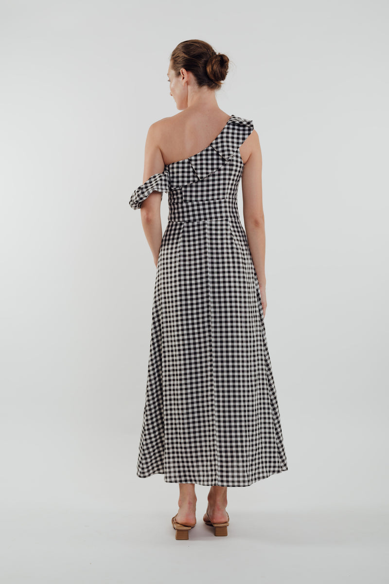 Toga Gingham Maxi Dress